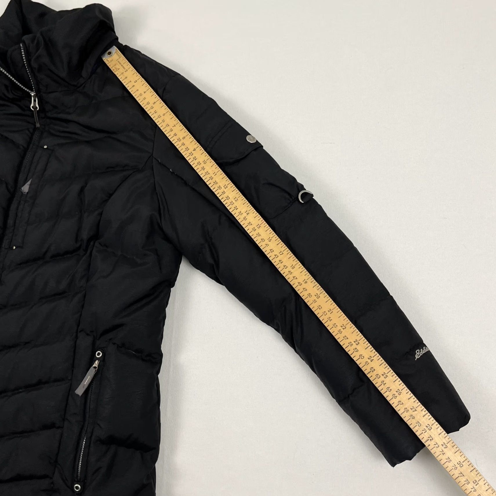 Eddie Bauer Eddie Bauer Jacket Womens 1X Black Down Puffer Winter Outdoors Parka Coat Size XL / US 12-14 / IT 48-50 - 6 Thumbnail