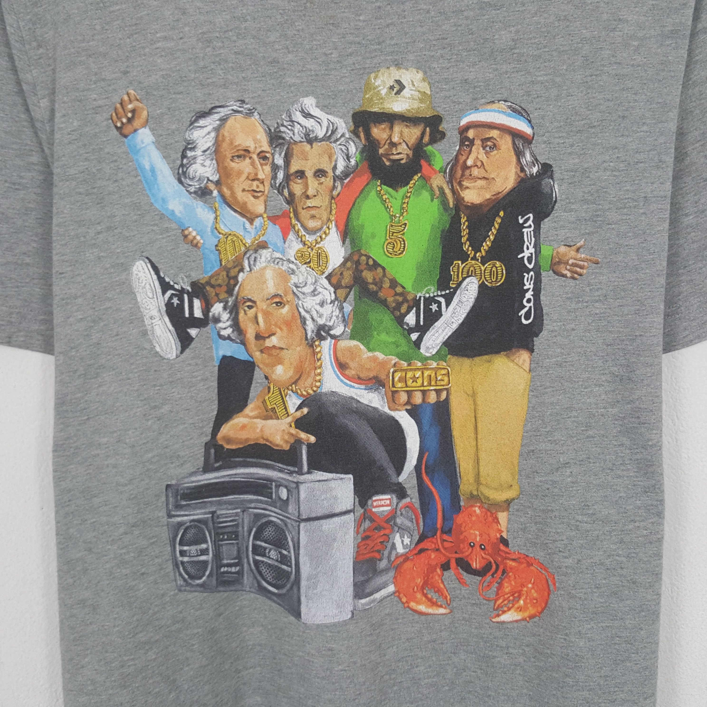 Converse Vintage Converse Coins Tshirt Size US L / EU 52-54 / 3 - 2 Thumbnail