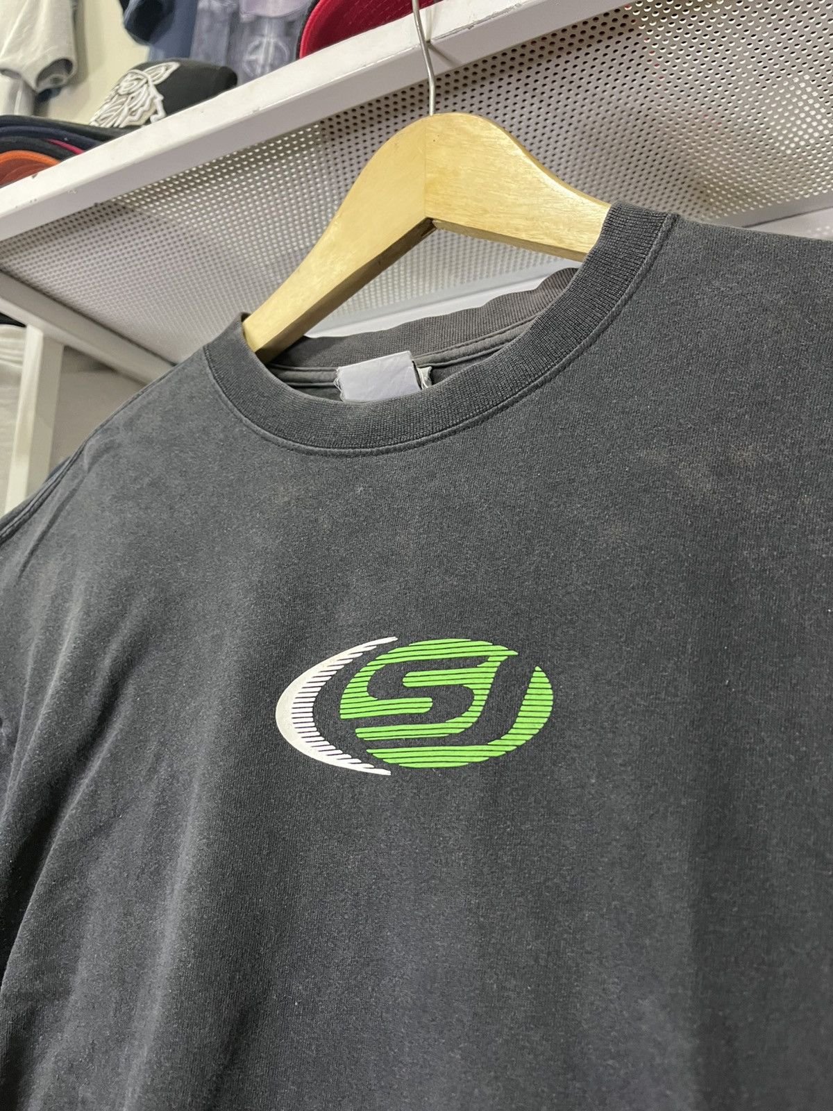 Vintage Stained Sport Tee (GREEN) Size US XL / EU 56 / 4 - 4 Thumbnail