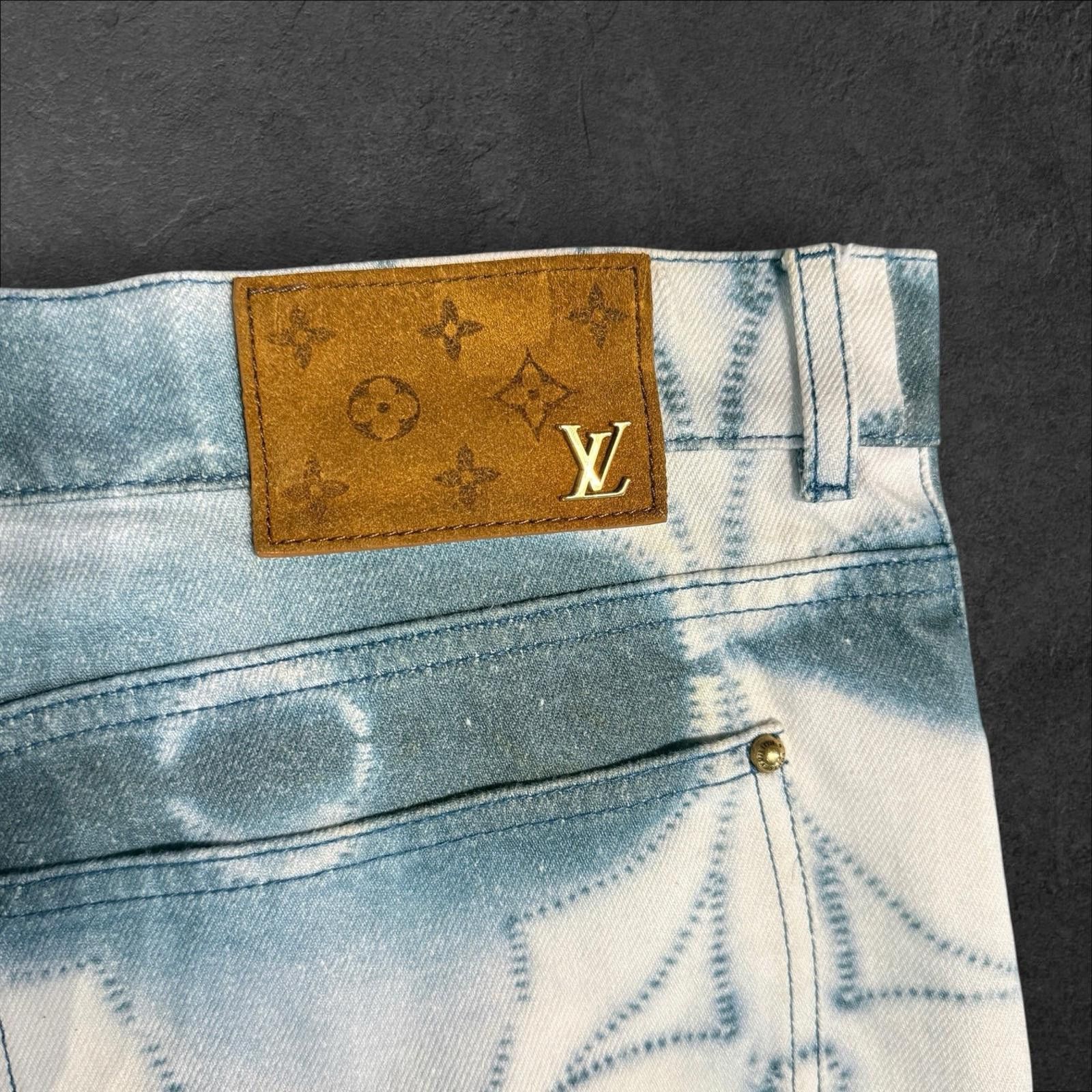 Louis Vuitton Louis Vuitton Monogram Shibori Printed Denim 36 Size US 36 / EU 52 - 6 Thumbnail