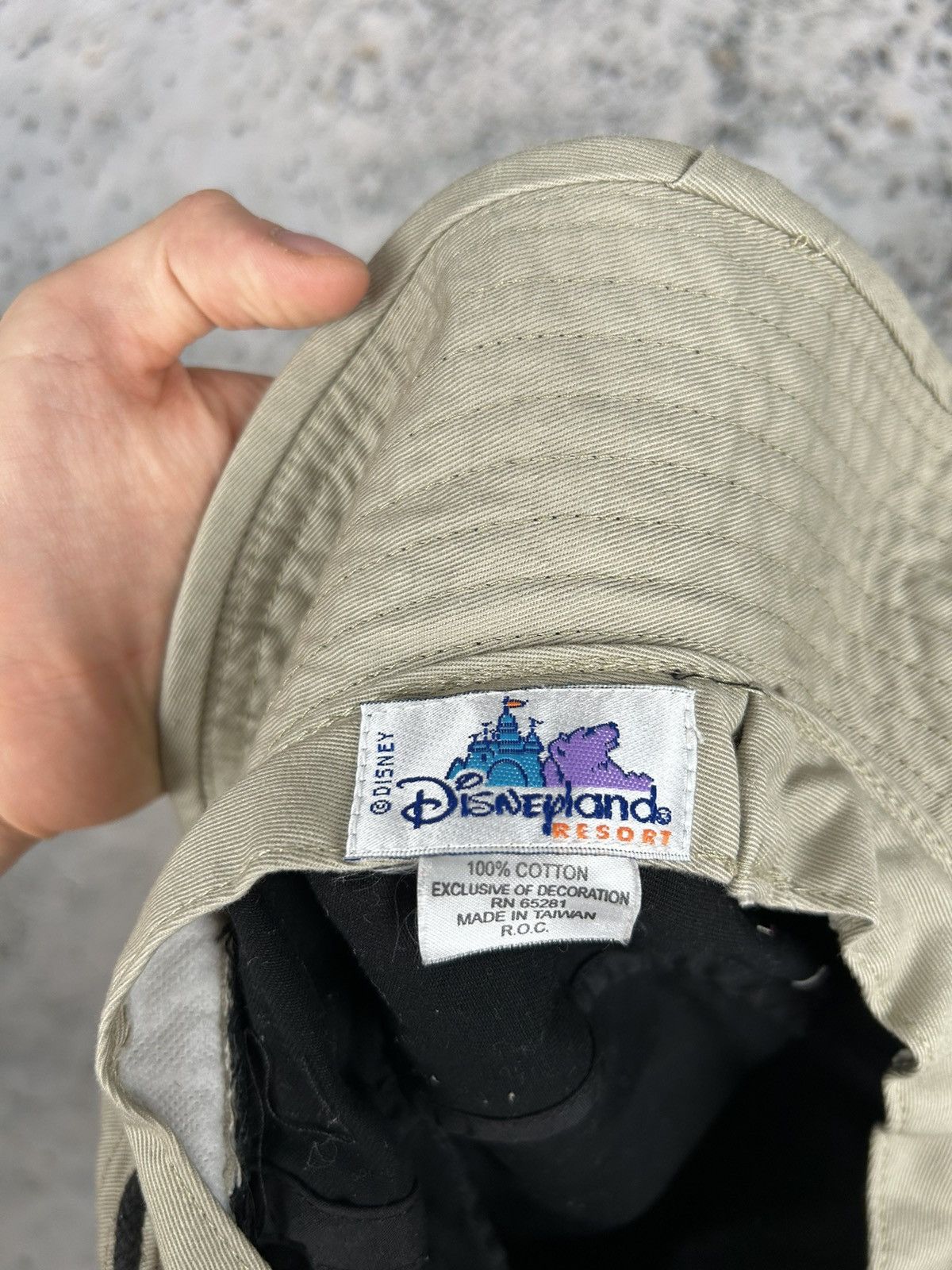 Disney Vintage Disneyland 90s Mickey Mouse Hat Archival Movie Size ONE SIZE - 6 Thumbnail