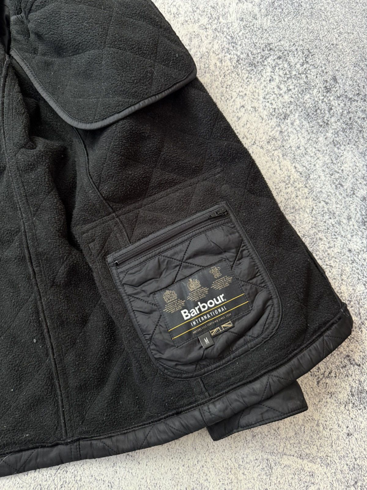 Barbour BARBOUR INTERNATIONAL ARIEL POLARQUILT MEN JACKET SIZE M Size US M / EU 48-50 / 2 - 17 Thumbnail