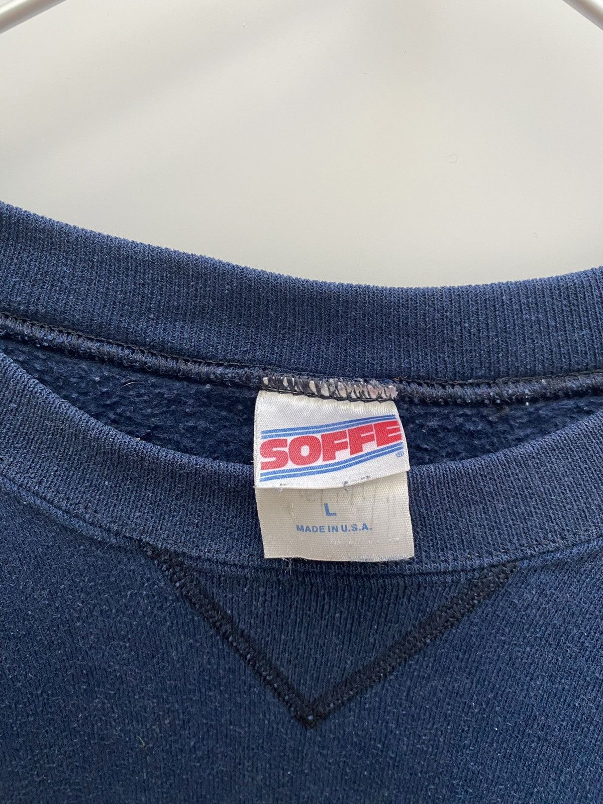 Soffe Vintage US Navy Military Crewneck Sweatshirt Made in USA Size US L / EU 52-54 / 3 - 3 Thumbnail