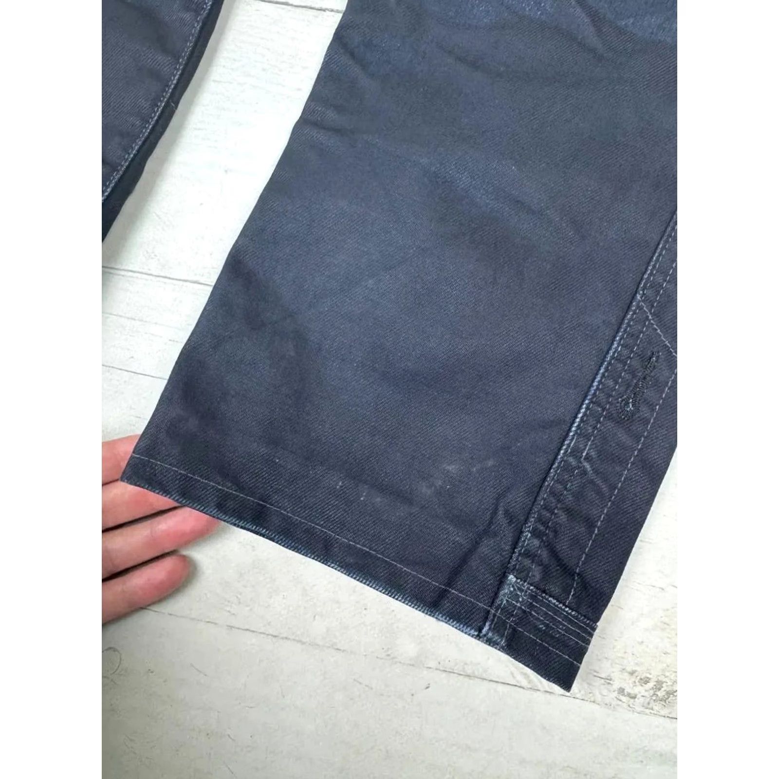 G-Star VINTAGE G-Star Jeans Men 33 Blue Denim 5-Pocket Logo Cargo Straight 90s 2000s Y2K Pants Size US 33 - 5 Thumbnail