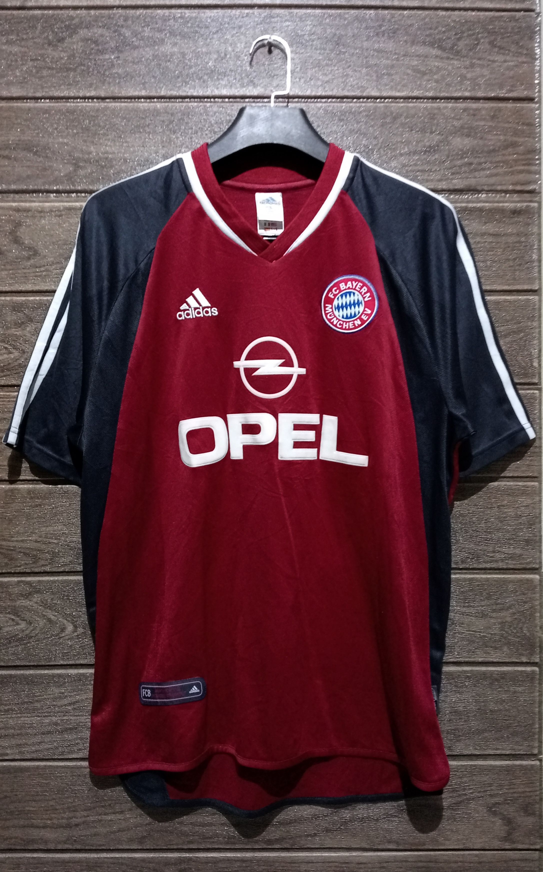 Adidas Vintage 2001/02 Adidas Bayern Munich Home Jersey Very Rare Size US XL / EU 56 / 4 - 1 Thumbnail