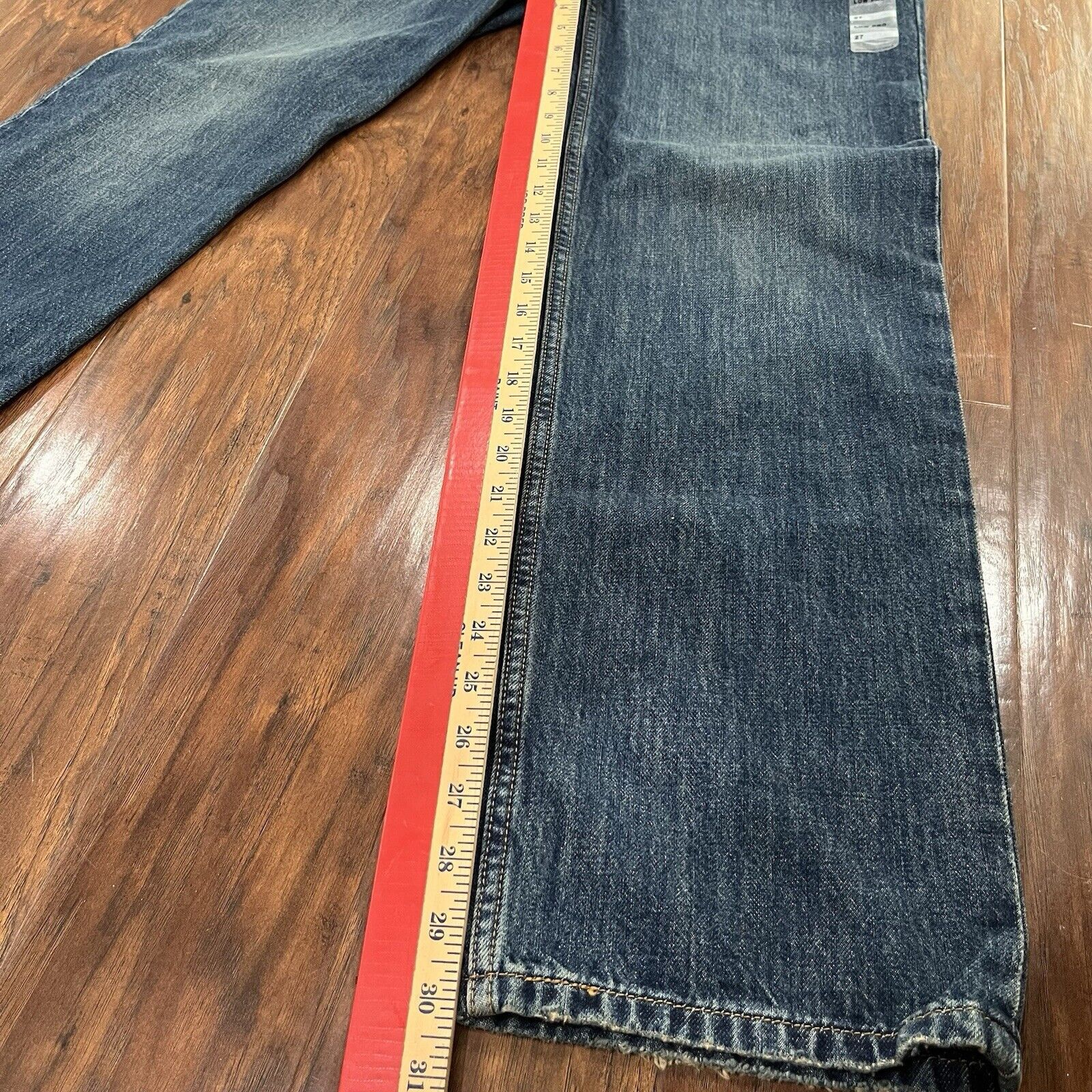 Levi's Levis Jeans Womens 27x30 Blue Low Pro Mid Rise NWT Size 27" / US 4 / IT 40 - 4 Thumbnail