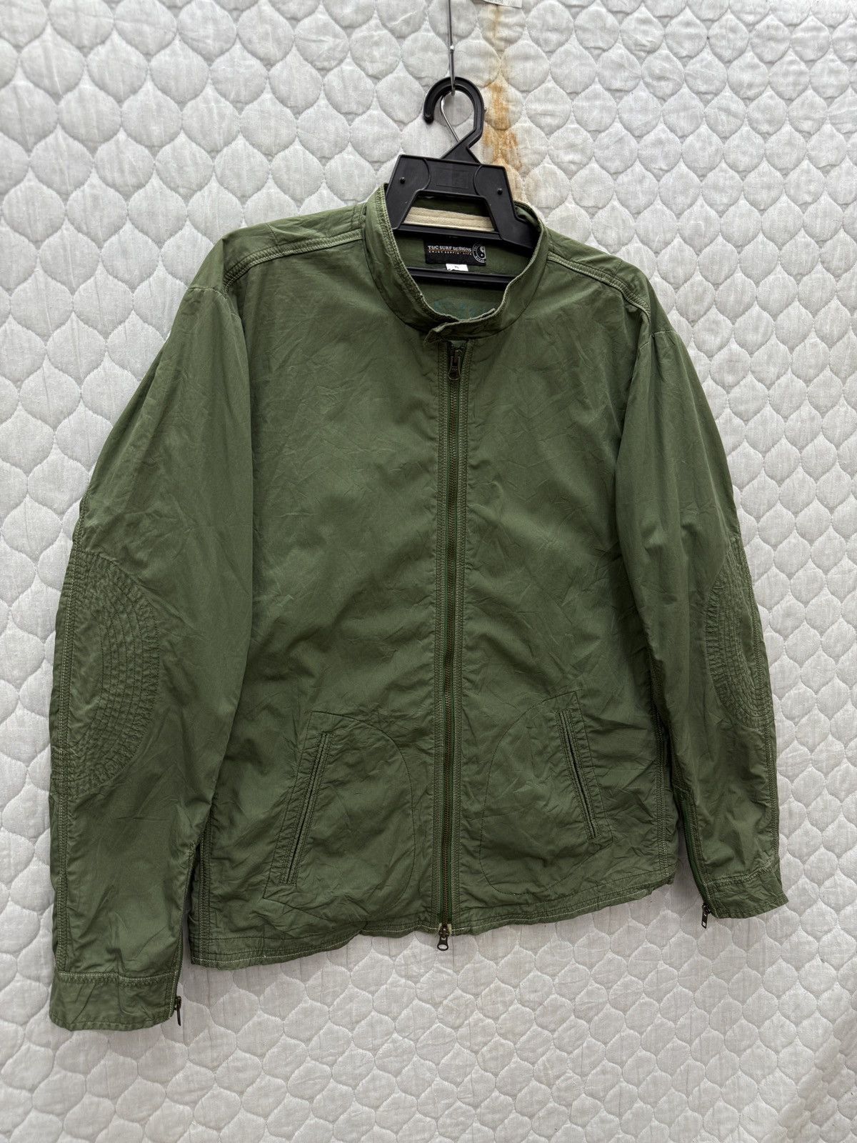 Designer 🔥🔥🔥ARCHIVE VINTAGE T&C SURF DESIGN RIDER LIGHT JACKET Size US L / EU 52-54 / 3 - 5 Thumbnail