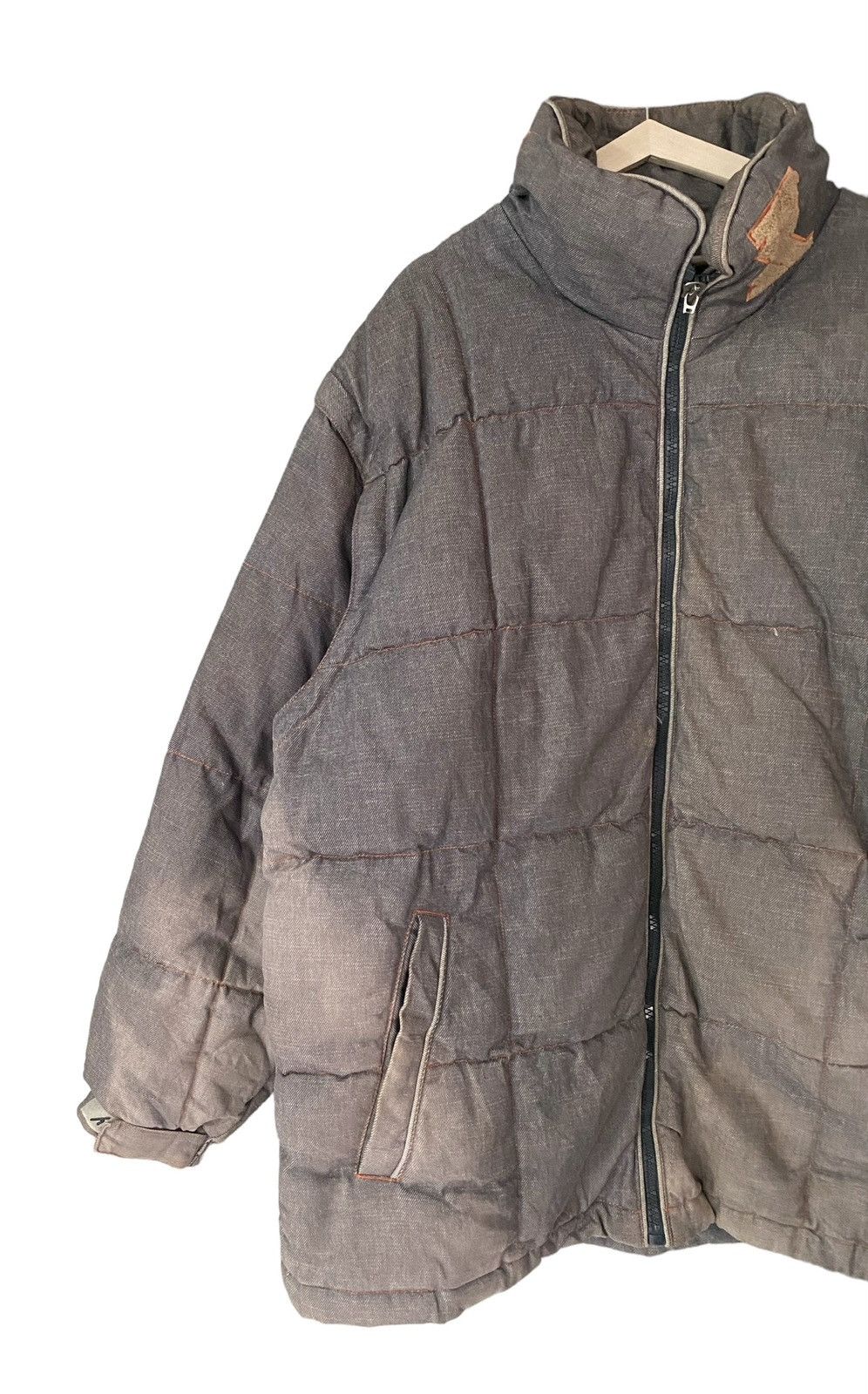 Kani Denim Bomber Zipper Jacket (XL)