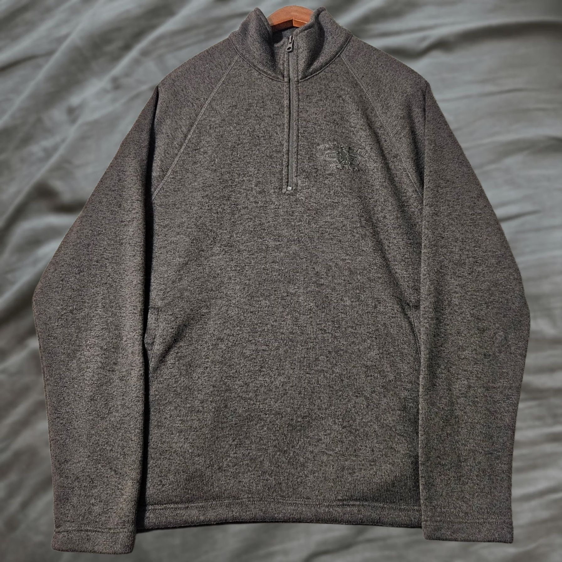Disney Disney Parks - Walt World 1971 Mickey 1/4 Zip Fleece Pullover Size Medium Size US M / EU 48-50 / 2 - 1 Thumbnail