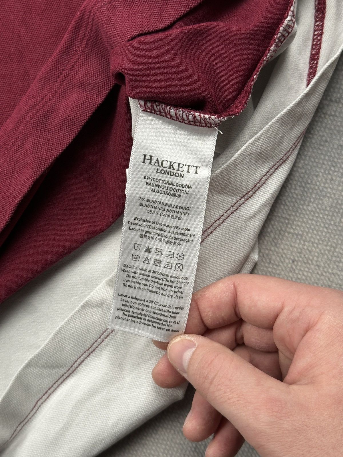 Hackett Hackett Aston Martin Racing Polo Shirt Archive Motorsport Size US XL / EU 56 / 4 - 11 Thumbnail