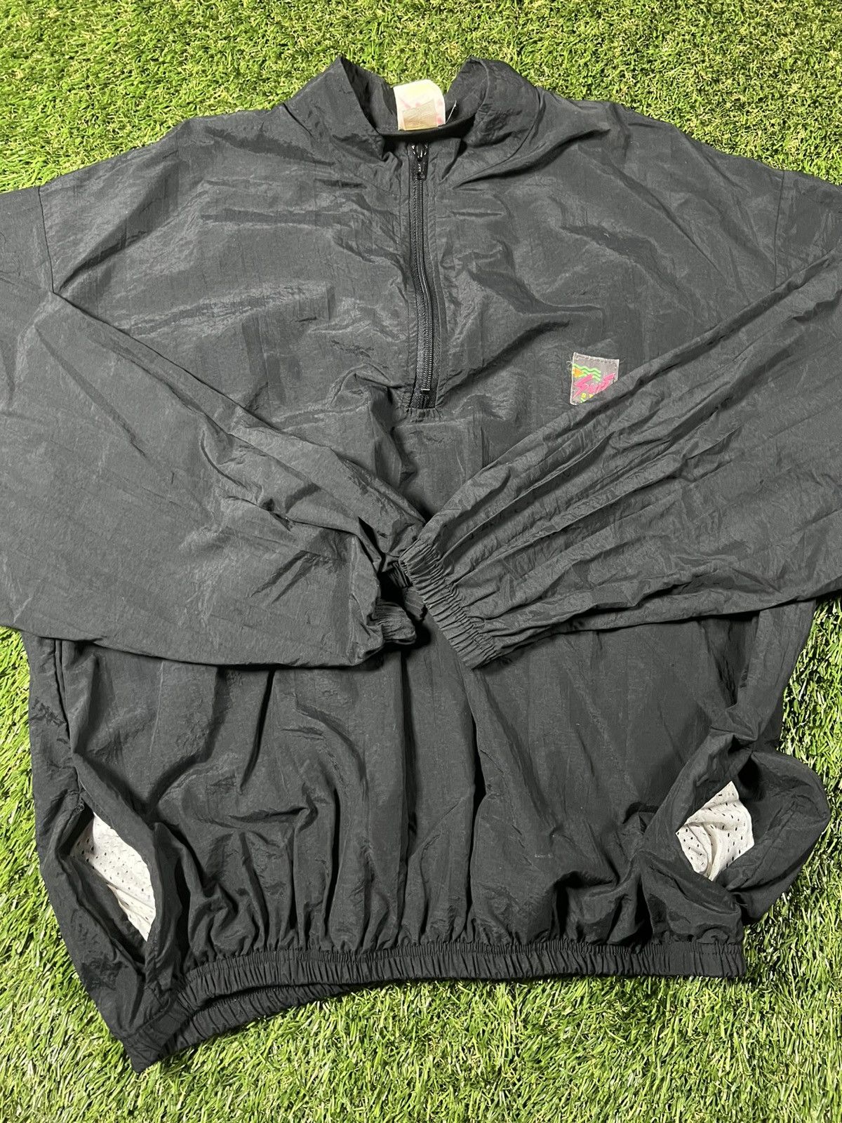 Vintage Vintage 90s Surf Style Essential Pullover Windbreaker Jacket Size US L / EU 52-54 / 3 - 5 Thumbnail