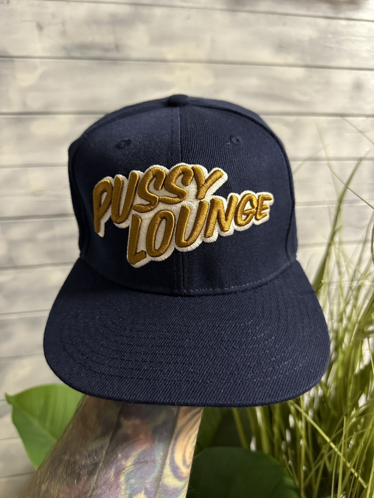 Vintage Rare Cap Pussy Lounge Hat. Humor Sex Porn Y2K Size ONE SIZE - 3 Thumbnail