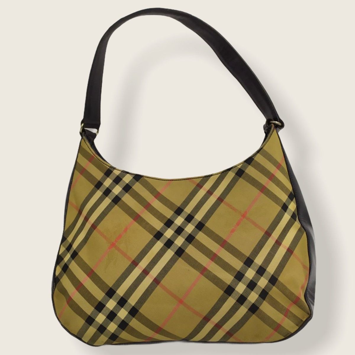 Burberry ‼️LASTDROP‼️BURBERRY NOVA CHECK SHADOW LEATHER SHOULDER BAG Size ONE SIZE - 2 Thumbnail