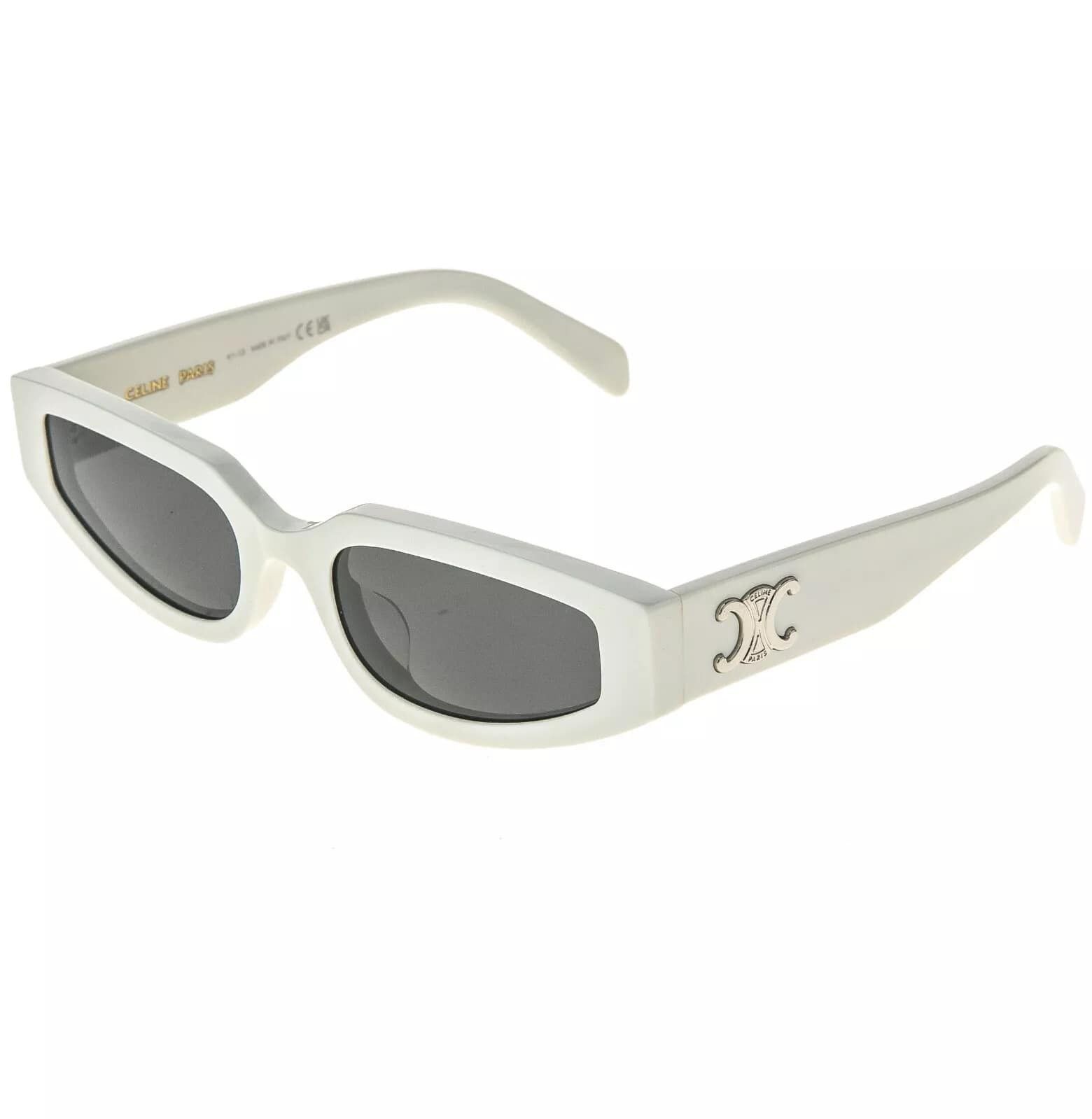 Celine CELINE TRIOMPHE Paris White Logo Sunglasses CL40269U 25A Size ONE SIZE - 9 Thumbnail