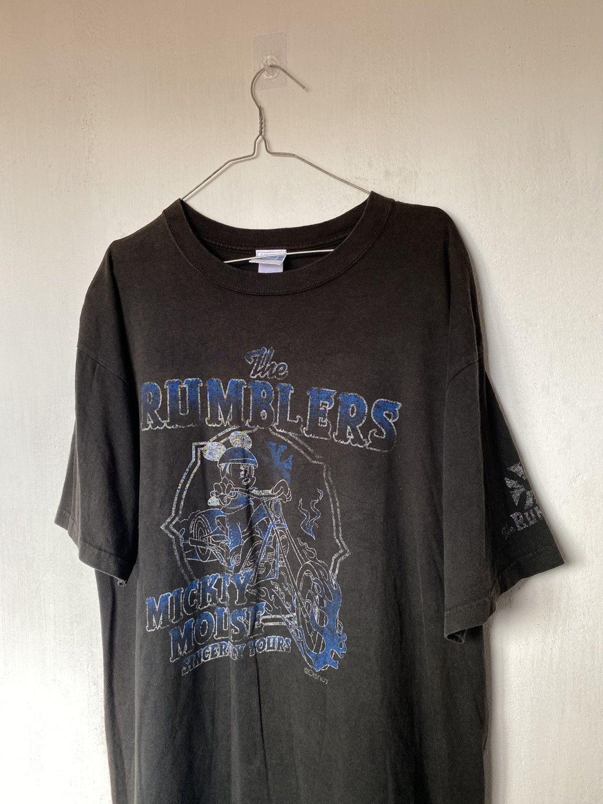 Beauty Beast × If Six Was Nine × Japanese Brand Mickey Mouse The Rumblers Harley Tshirt Size US L / EU 52-54 / 3 - 2 Thumbnail