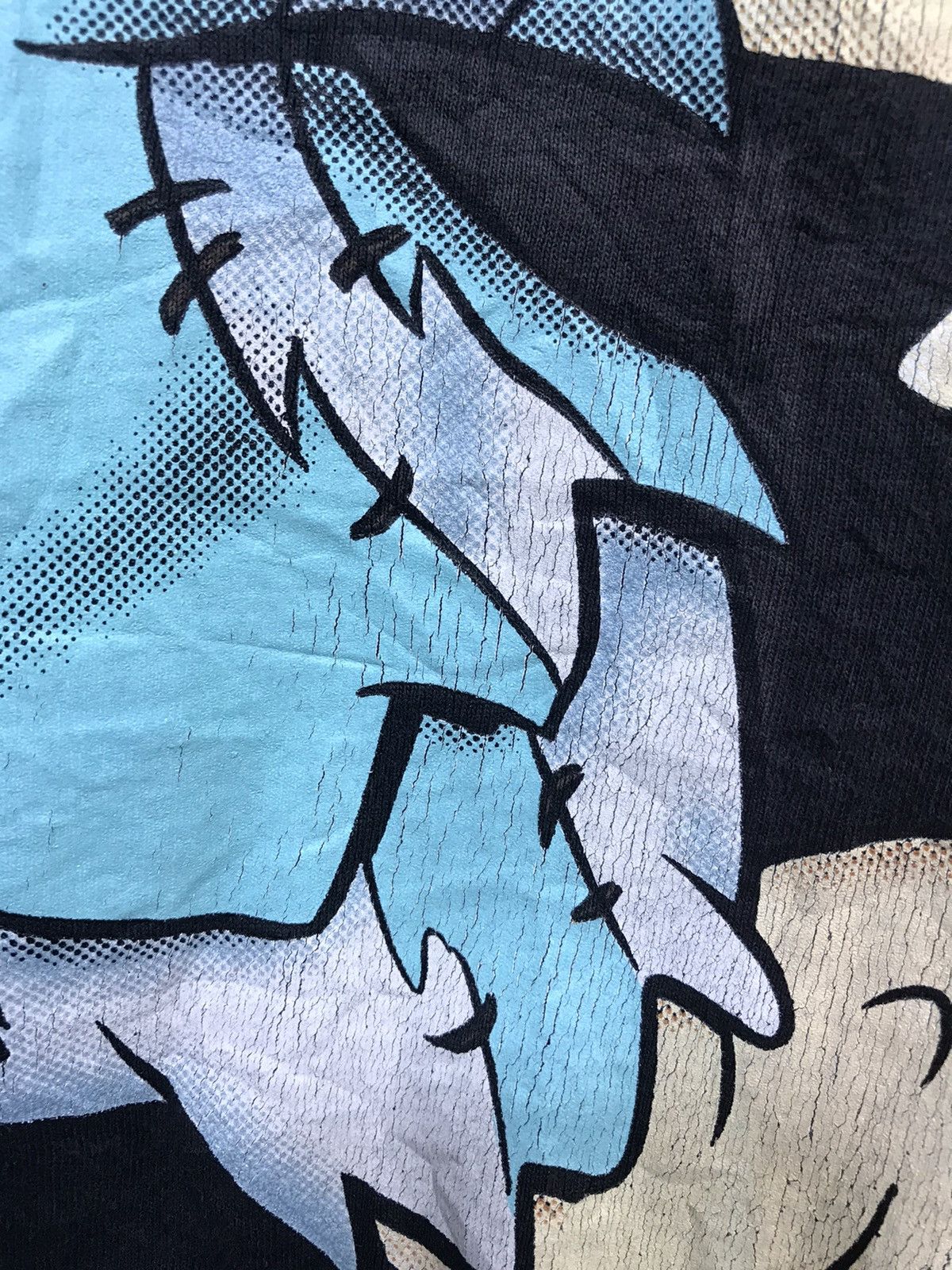 Vintage 90 Mirror Print Flinstones Shirt