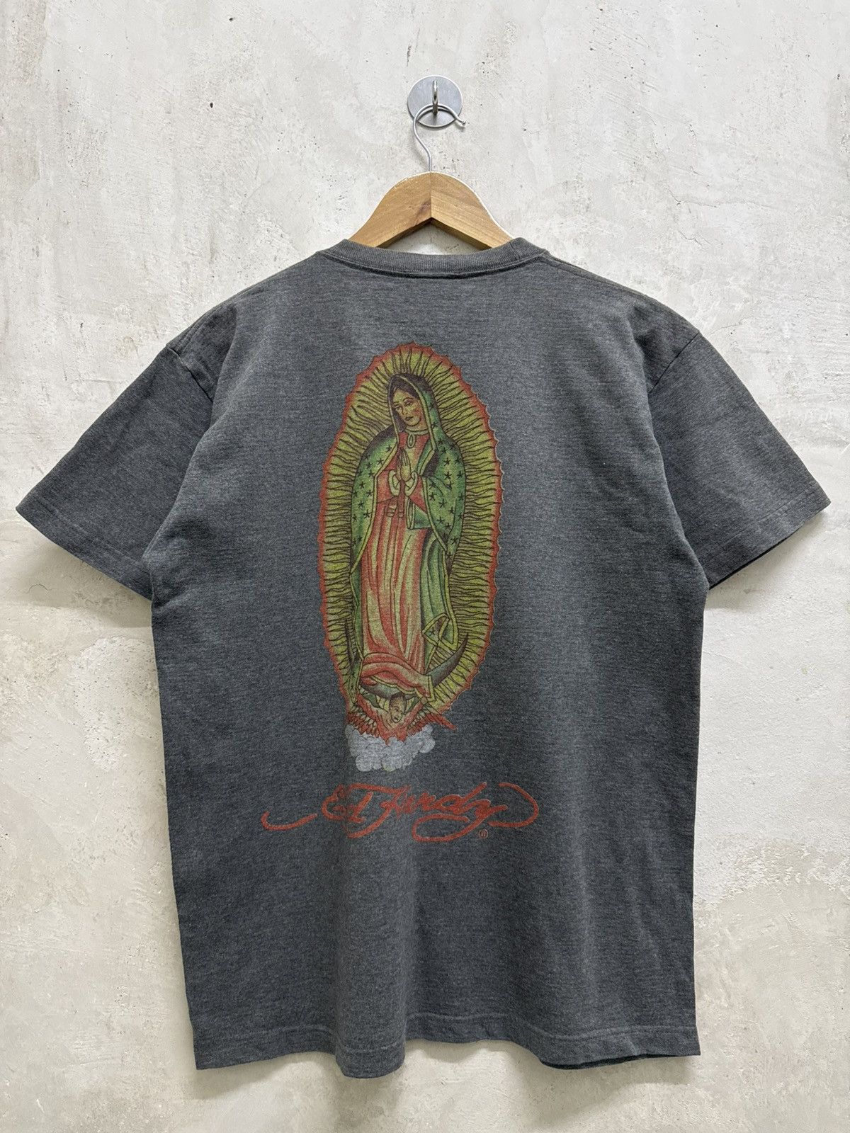 Ed Hardy 2000s Ed Hardy christian audigier “pray for me” y2k Tees Size US M / EU 48-50 / 2 - 1 Thumbnail
