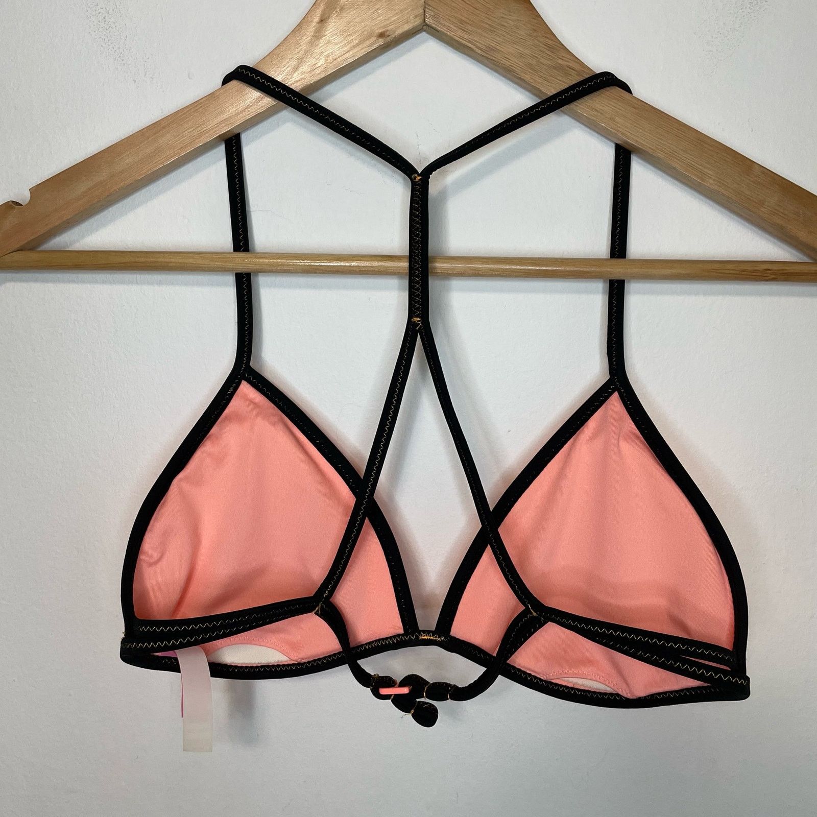 Victoria's Secret Victoria's Secret Orange Bikini Top M Triangle Racerback Size M / US 6-8 / IT 42-44 - 3 Thumbnail