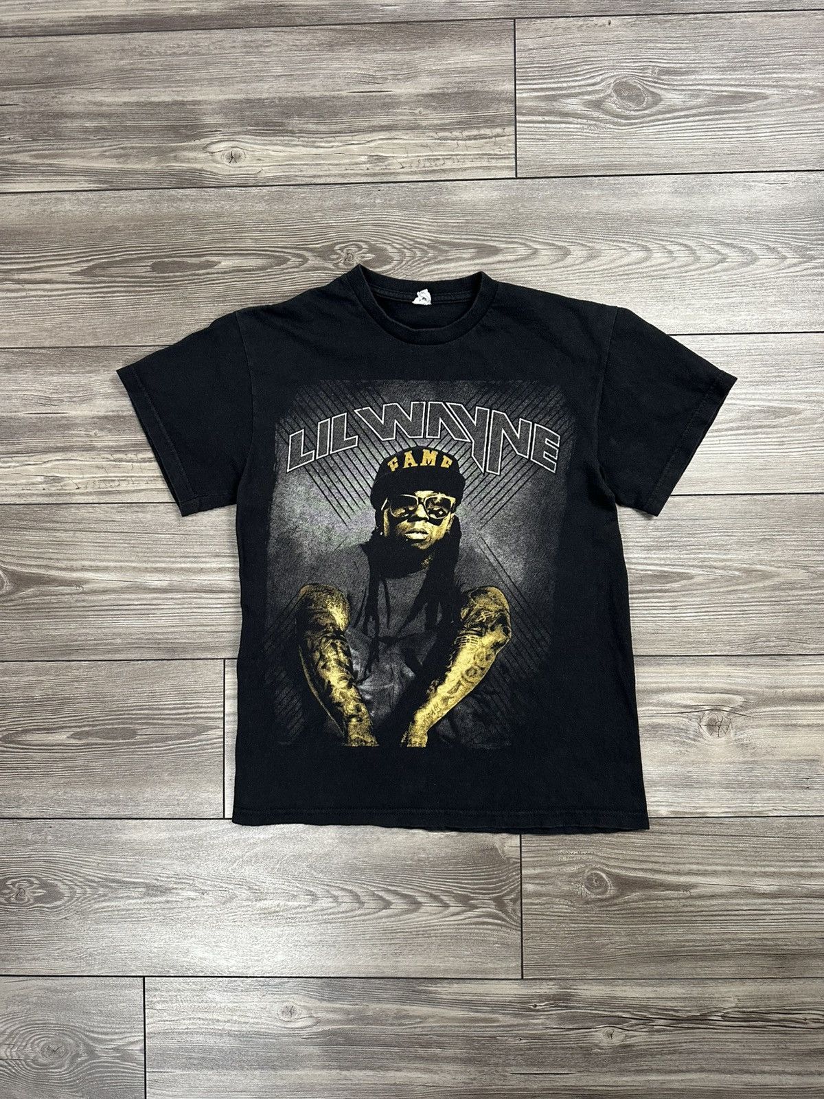 Rap Tees Lil Wayne 2011 Tour T Shirt Size US M / EU 48-50 / 2 - 1 Thumbnail