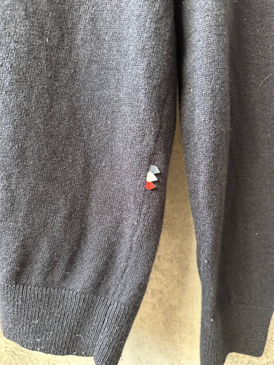 Lacoste Lacoste Live 7 Wool Knit Striped Vintage Sweater Crew Neck Size US XXL / EU 58 / 5 - 10 Thumbnail