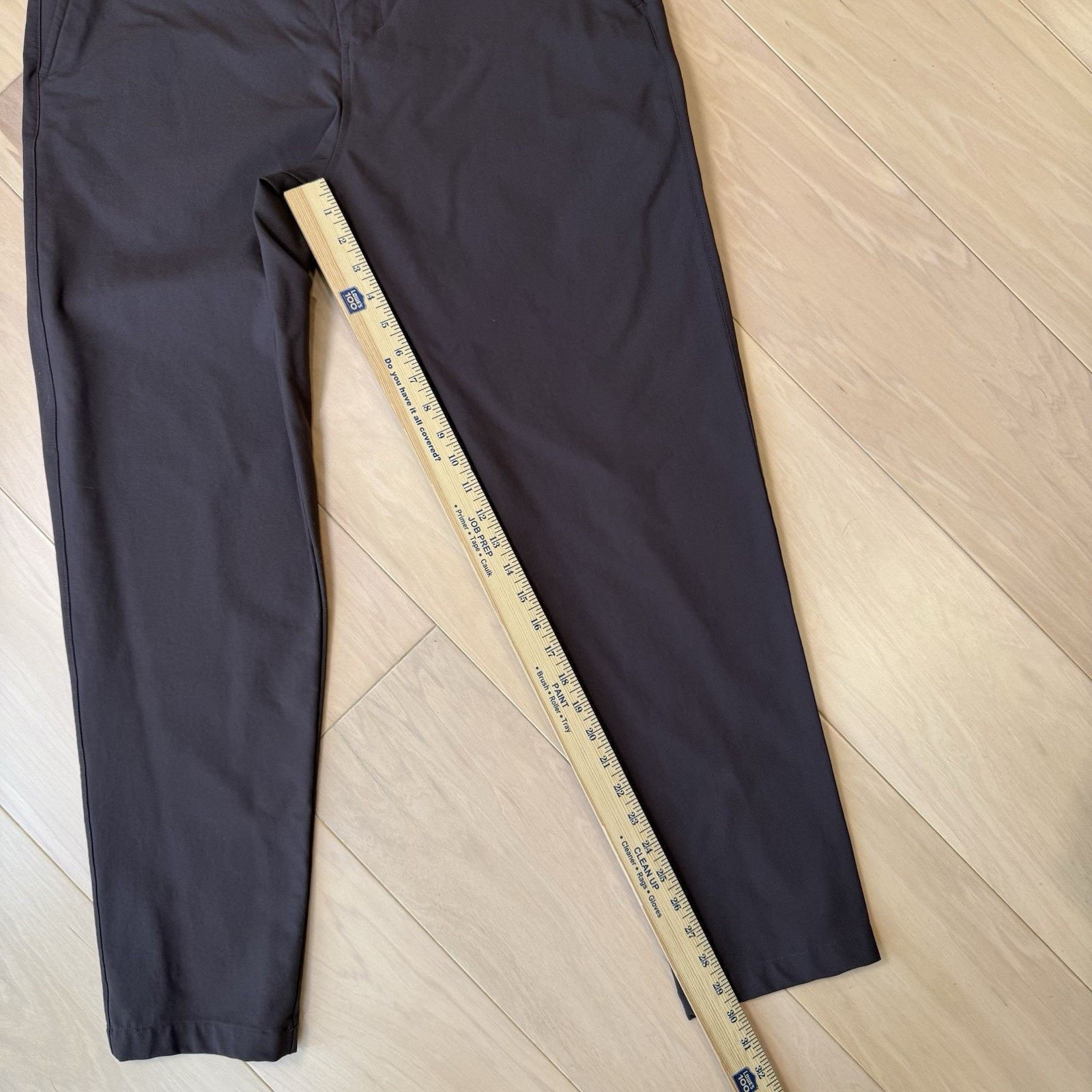 Lululemon Lululemon Heavy Twill Trouser 34 Brown Slim Tapered ABC Size US 34 / EU 50 - 7 Thumbnail