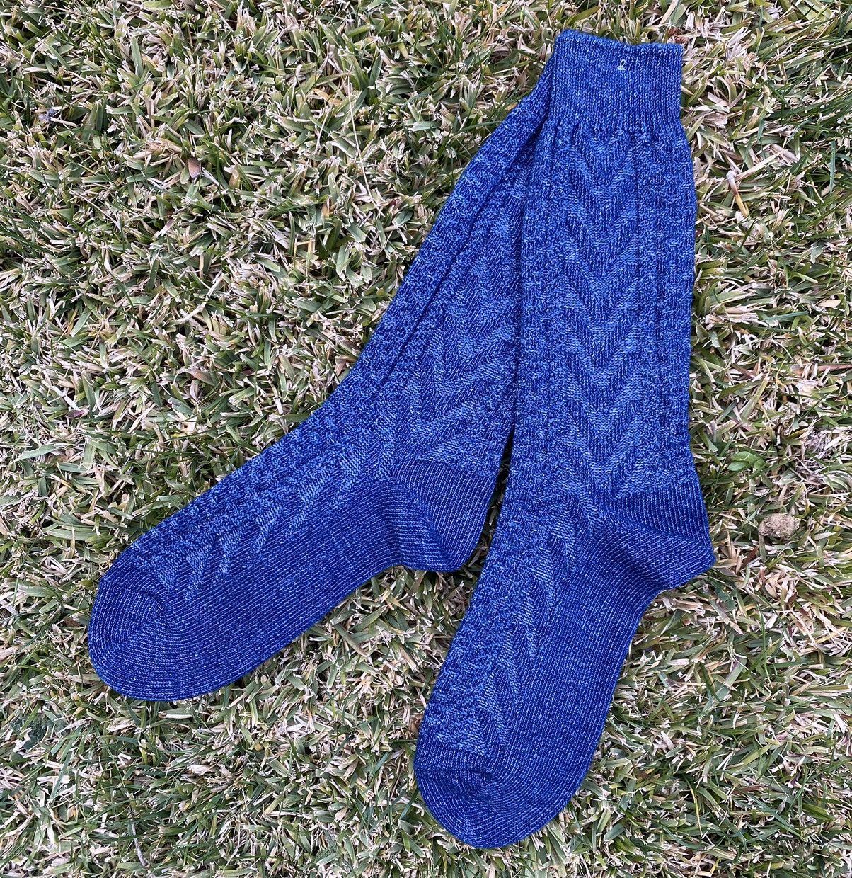 Anonymous Ism × Japanese Brand Cable Knit Socks Size ONE SIZE - 2 Thumbnail
