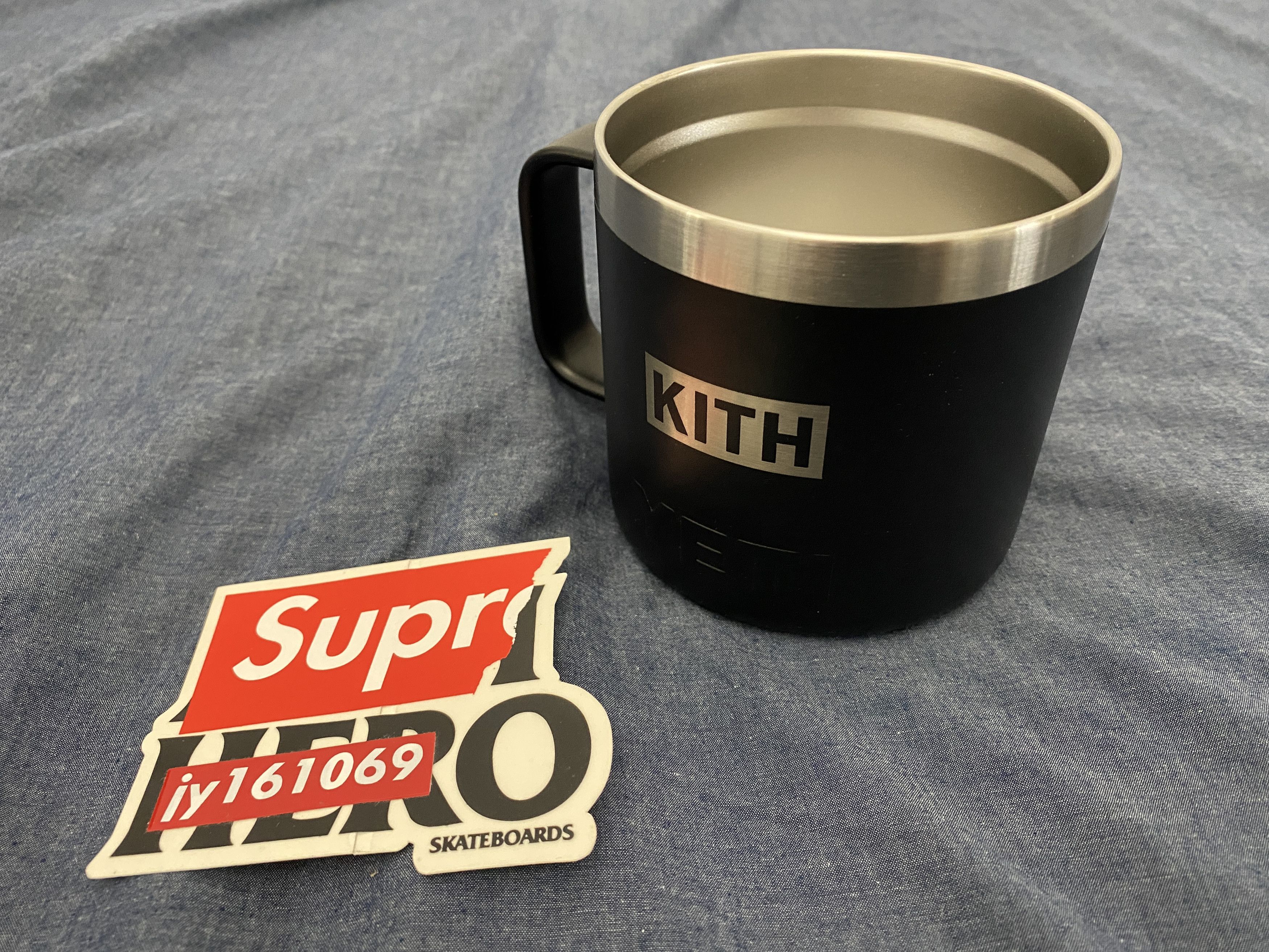 Kith FW22 YETI Rambler 14 oz Stackable Mug wo/ Lid Size ONE SIZE - 1 Thumbnail