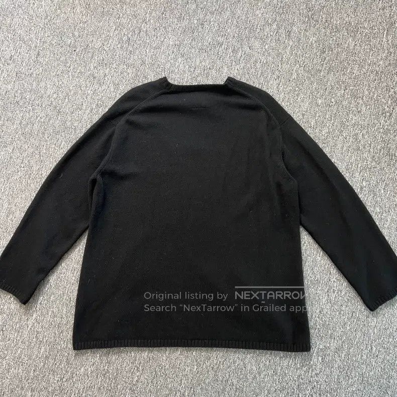 Yohji Yamamoto Yohji Yamamoto Black Sweater Size US L / EU 52-54 / 3 - 3 Thumbnail