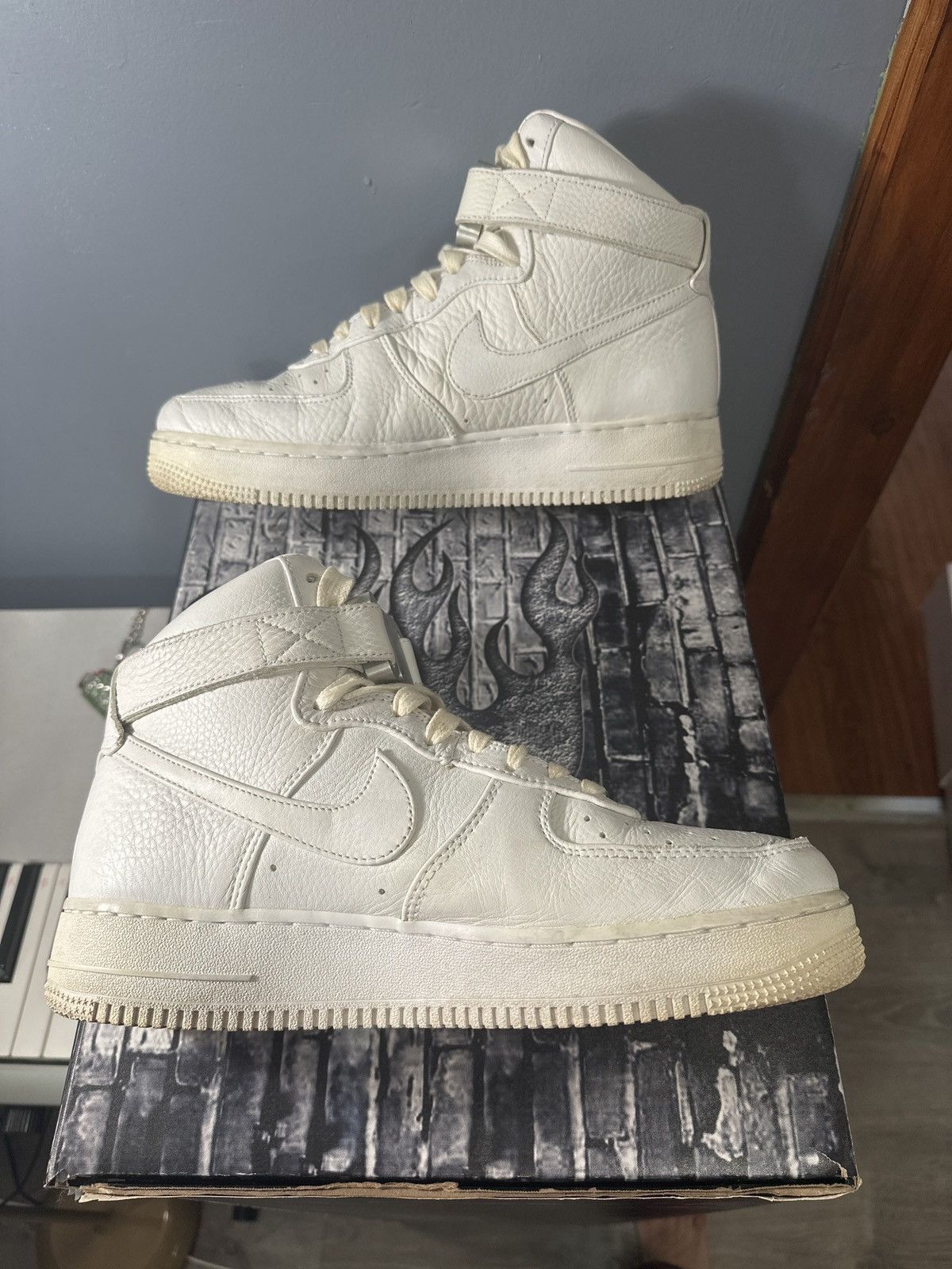 1017 ALYX 9SM × Nike Nike Air force 1 high 1017 Alyx Size US 10 / EU 43 - 6 Thumbnail