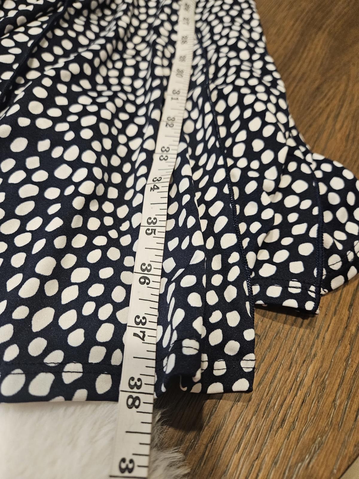 Designer Perceptions Polka Dot Slip Dress Size L / US 10 / IT 46 - 5 Thumbnail