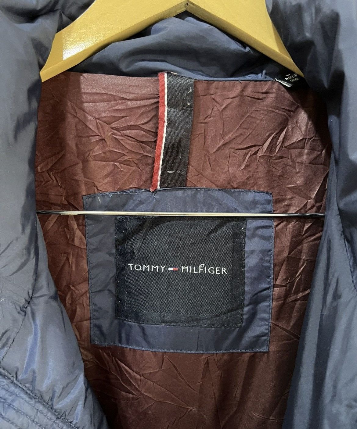 Tommy Hilfiger 🔥Vintage Tommy Hilfiger Down Puffer Jacket Size US L / EU 52-54 / 3 - 12 Thumbnail
