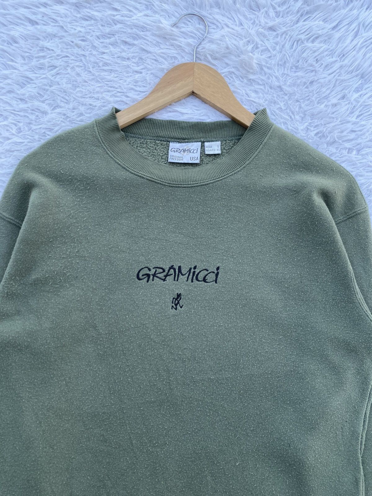 Gramicci Rare Vintage Gramicci USA Embroidered Logo Sweatshirt Size US S / EU 44-46 / 1 - 5 Thumbnail