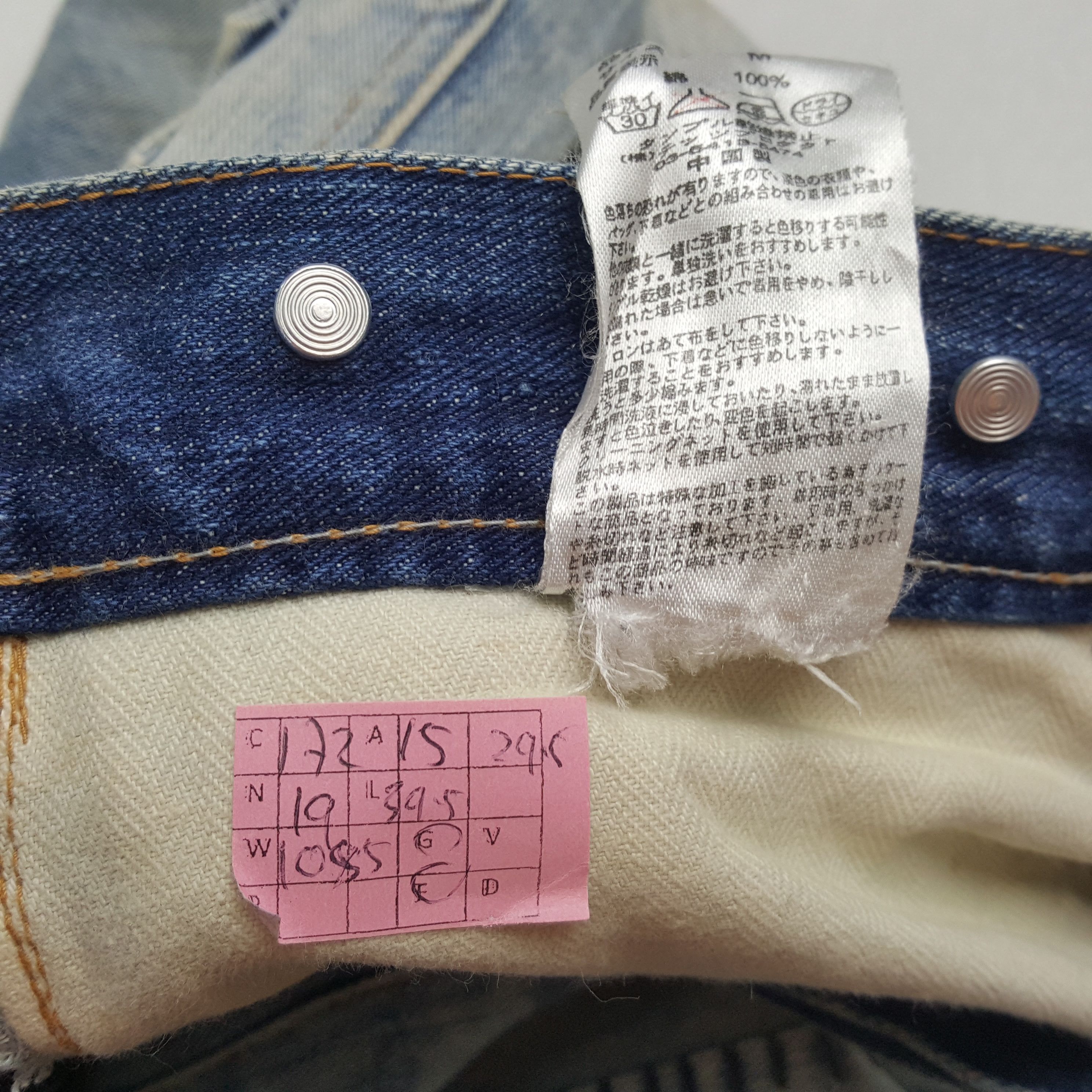Satisfy × Vintage SATISFY Patchwork Style Fashion Rock Punk Design Jeans Size US 30 / EU 46 - 13 Thumbnail