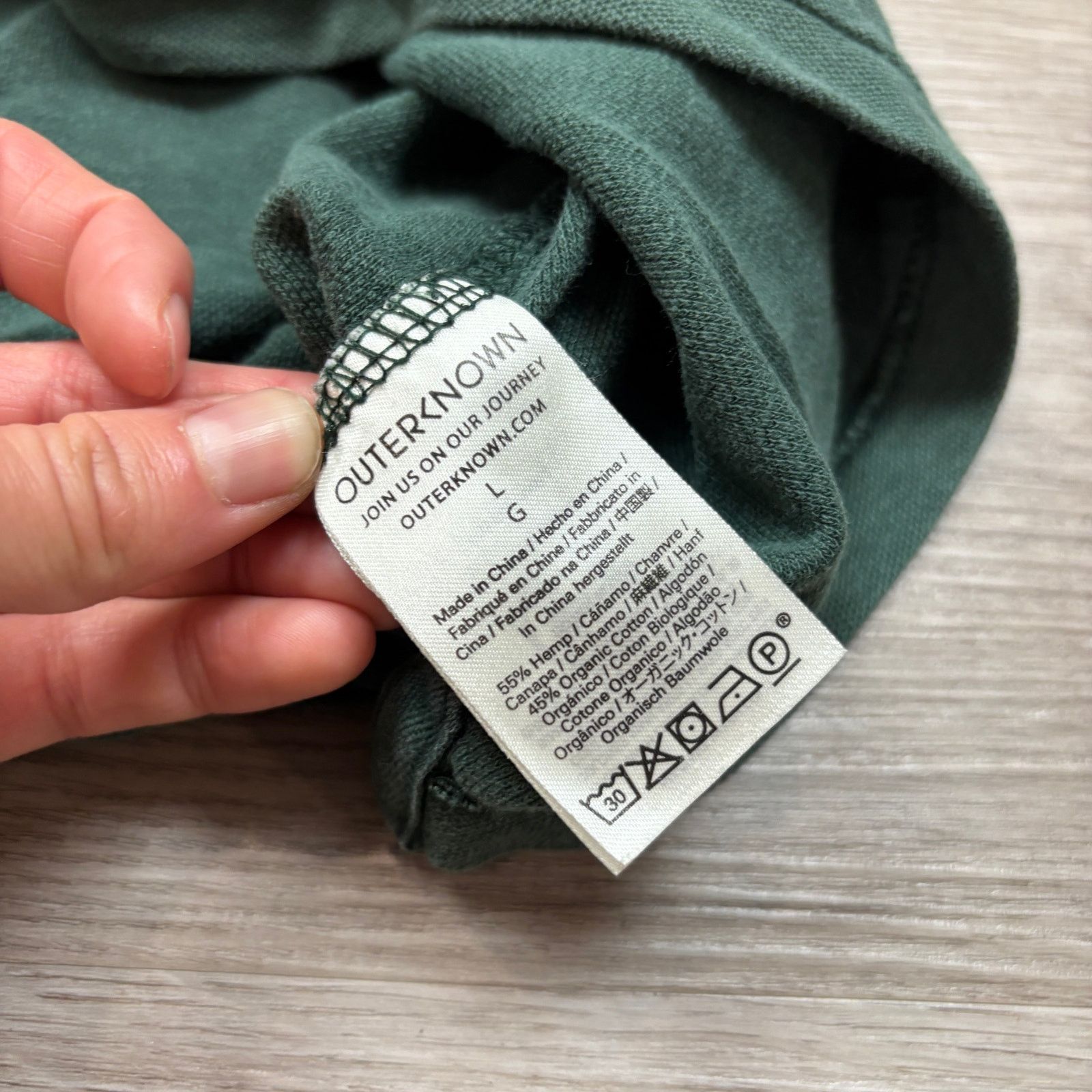 Outerknown Outerknown Hemp Organic Cotton Polo Shirt Men's Large Size US M / EU 48-50 / 2 - 7 Thumbnail