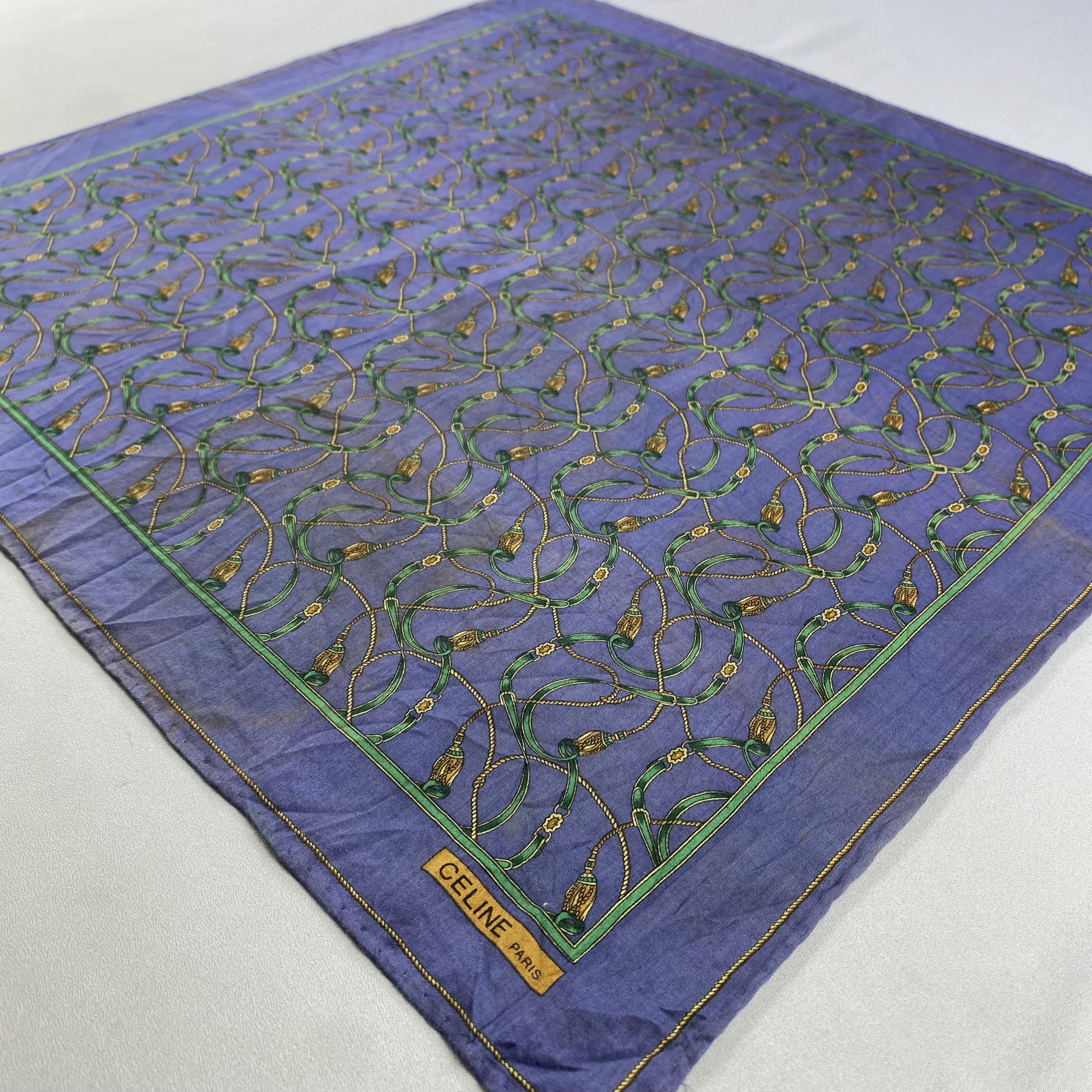 Celine × Vintage Celine Bandana/ Handkerchief / Neckerchief Size ONE SIZE - 2 Thumbnail