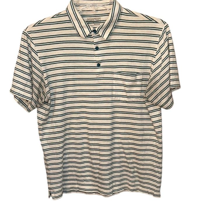 Patagonia Men's Vintage Patagonia Striped Polo Shirt 100% Organic Cot ...