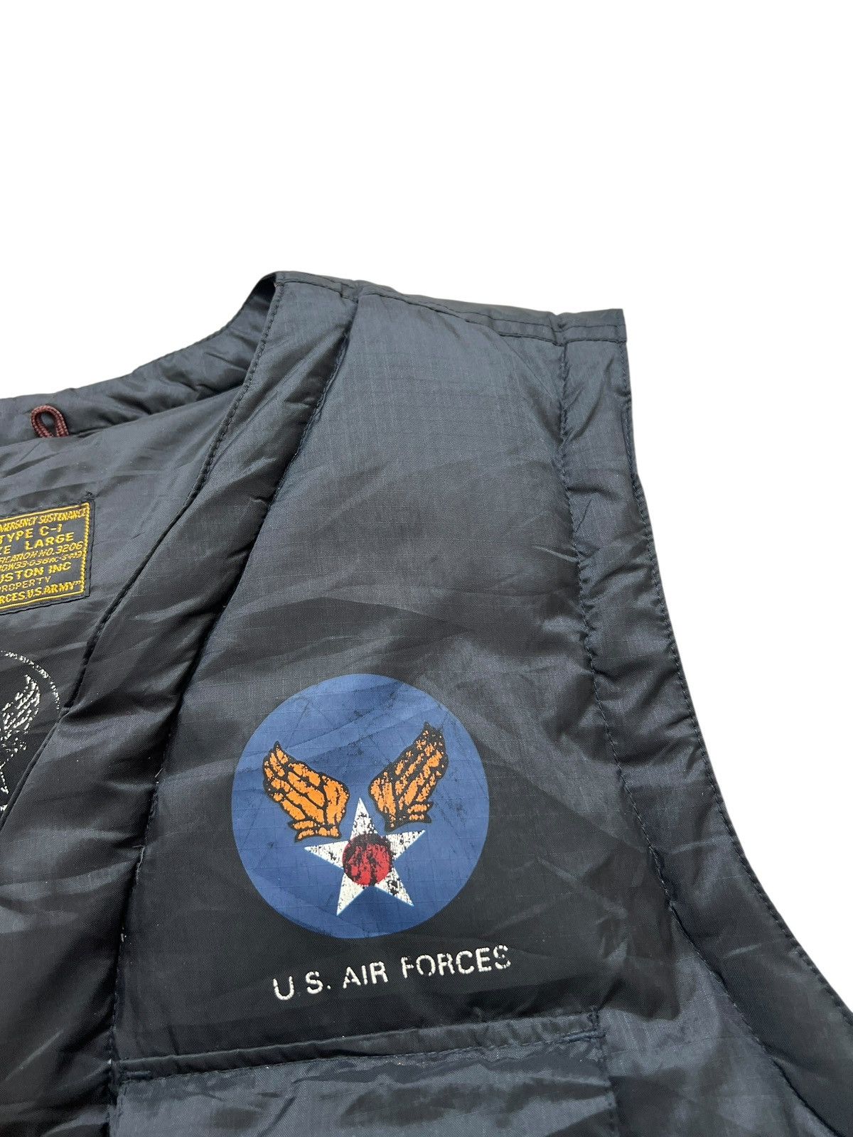 Japanese Brand Houston 🎌 Type C-1 Reproduction Military Vest Size US M / EU 48-50 / 2 - 4 Thumbnail