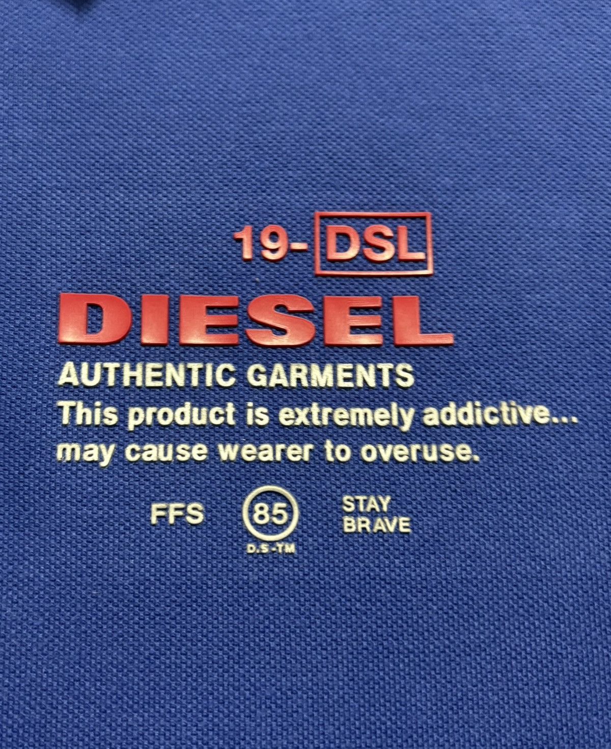 Designer × Diesel DIESEL Polo T-Shirt Size US M / EU 48-50 / 2 - 4 Thumbnail