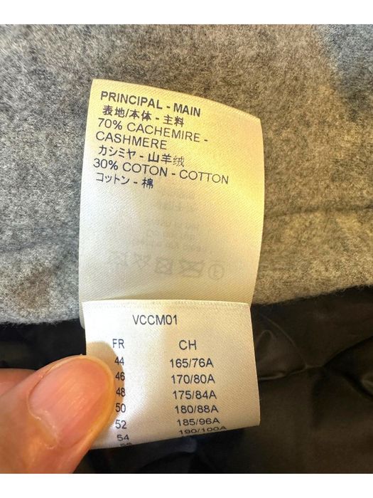 Louis Vuitton LOUIS VUITTON 48 Puffer Boyhood Grey Jacket 3D Monogram ...