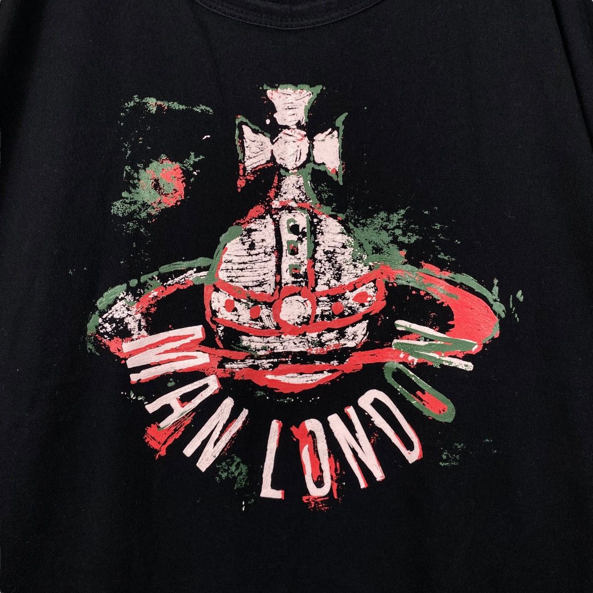 Vivienne Westwood VIVIENNE WESTWOOD Man London Globe Graphic Tee Shirt Size US XXL / EU 58 / 5 - 2 Thumbnail