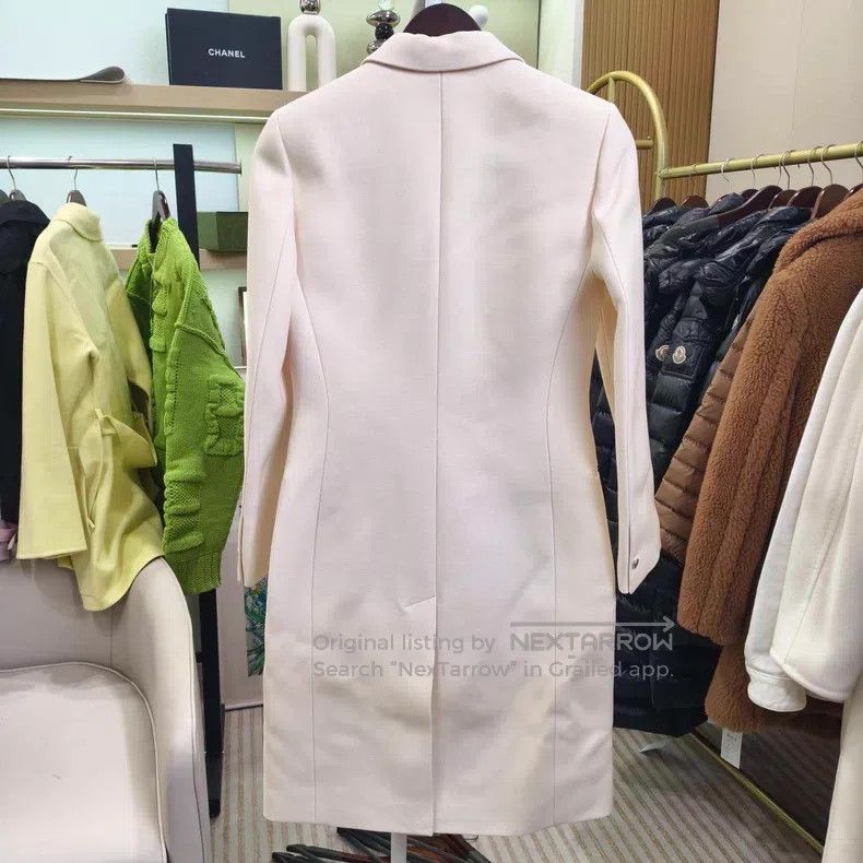 Other Hermes White Blazer Jacket Size XXS / US 00 / IT 34 - 2 Thumbnail