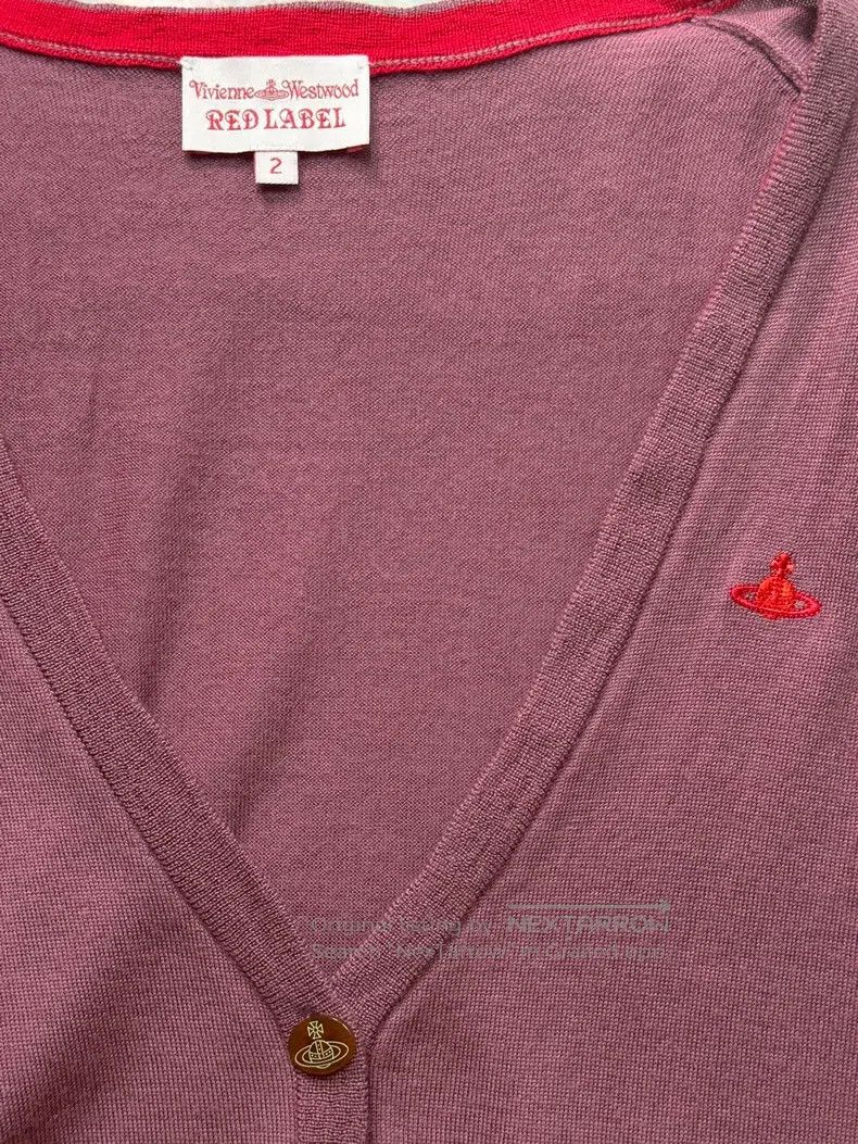 Vivienne Westwood Vivienne Westwood Berry Purple Cashmere Open Cardigan Jack Size M / US 6-8 / IT 42-44 - 6 Thumbnail