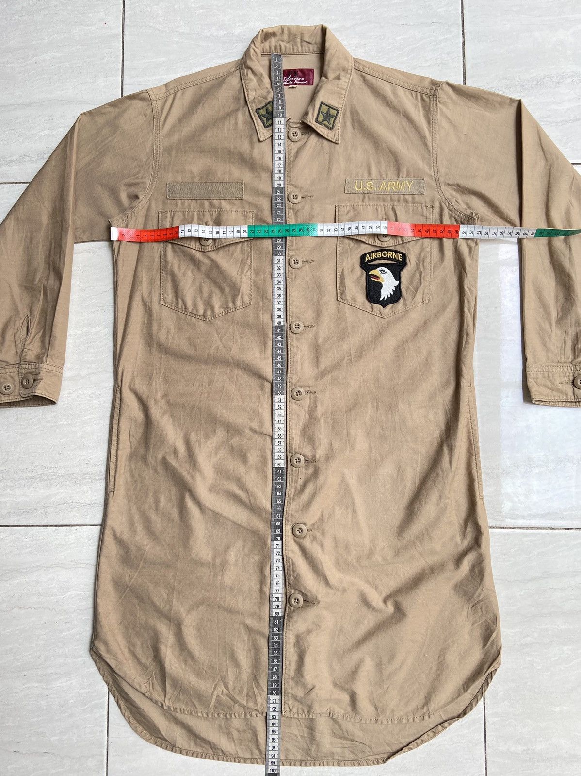 Avirex AVIREX U.S. ARMY Brown Jacket Size US M / EU 48-50 / 2 - 7 Thumbnail