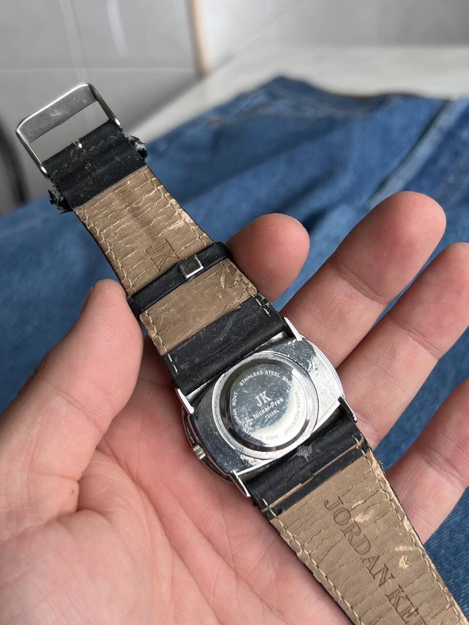 Japanese Brand × Vintage 1990S JK FUTURISTIC BRACELET JAPANESE ROUND WATCH DIAL Y2K Size ONE SIZE - 6 Thumbnail