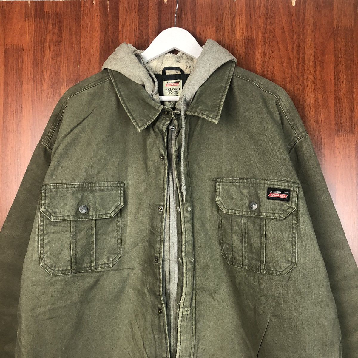 Dickies Genuine Dickies Multipocket Green Parkas Hoodie #7503 Size US XXL / EU 58 / 5 - 2 Thumbnail