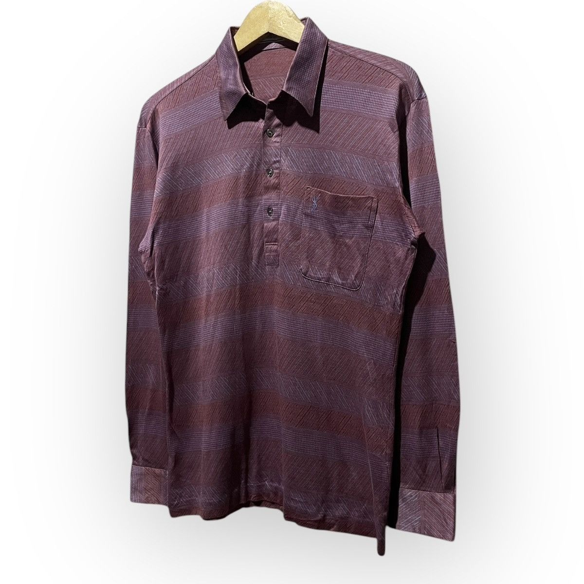 Vintage × Yves Saint Laurent Yves Saint Laurent Polo Shirt Size US M / EU 48-50 / 2 - 3 Thumbnail