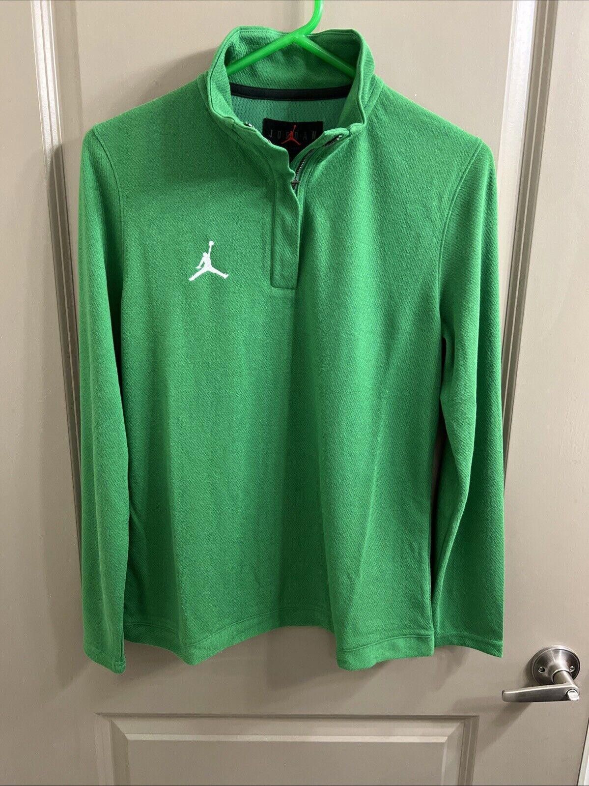 Designer NIKE JORDAN WOMEN'S PULL OVER KELLY GREEN SIZE MEDIUM NWT Size M / US 6-8 / IT 42-44 - 1 Thumbnail