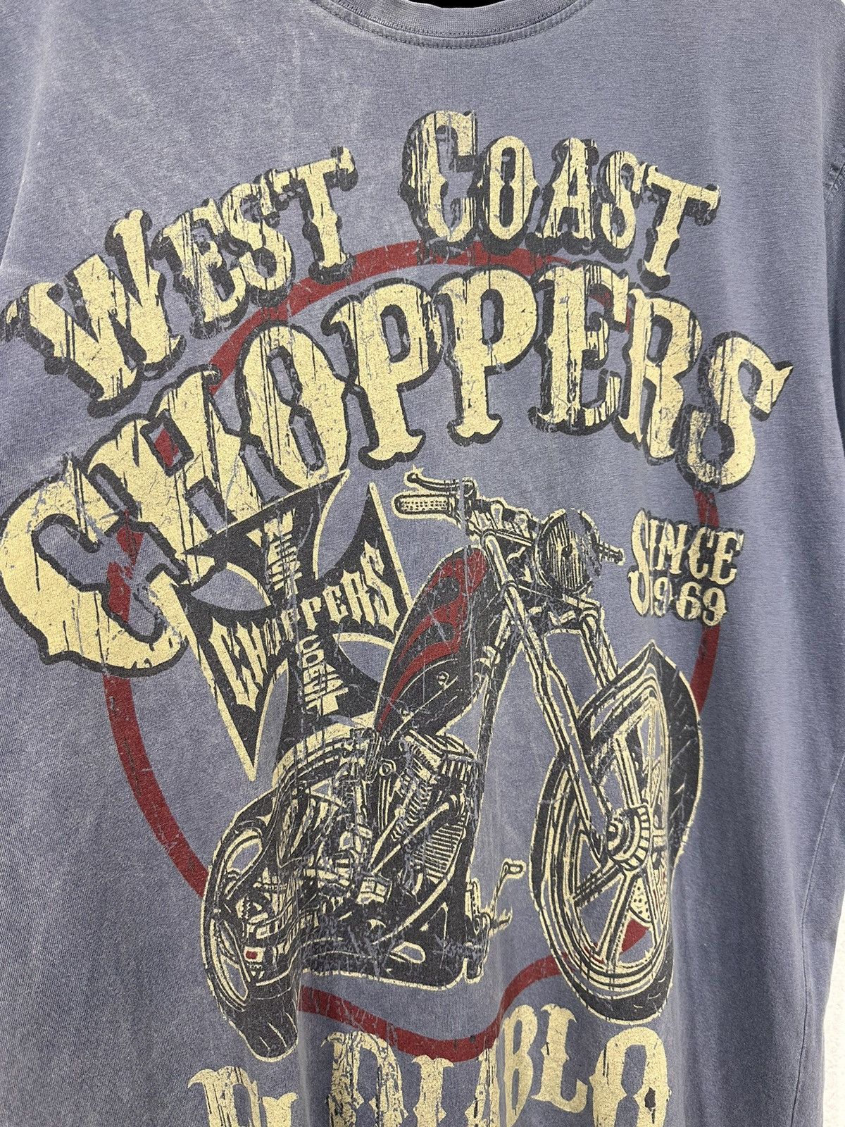 West Coast Choppers Vintage West Choppers T-Shirt Harley Davidson Y2k Rare Faded Size US M / EU 48-50 / 2 - 7 Thumbnail