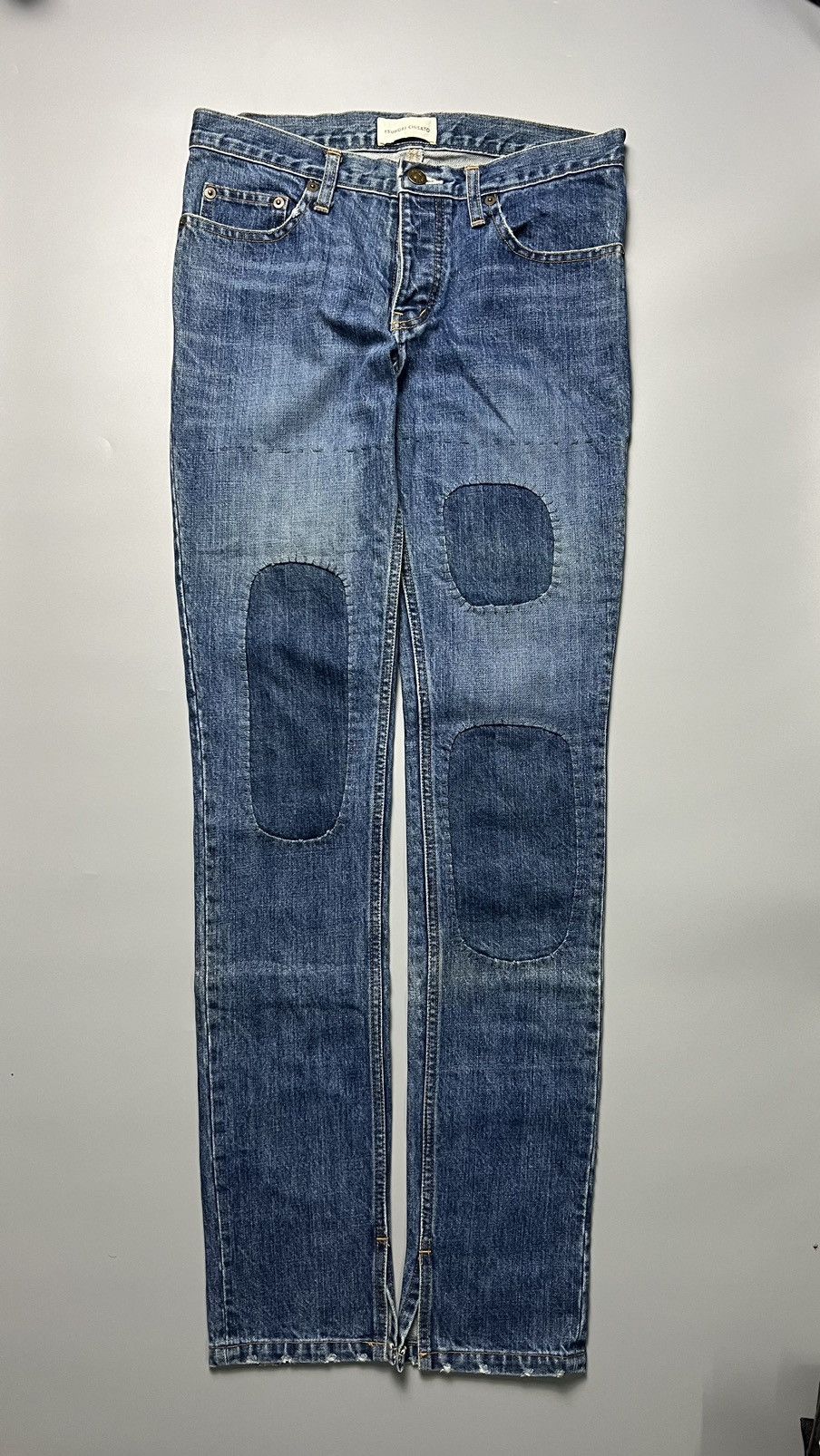 Issey Miyake × Tsumori Chisato Vintage Tsumori Chisato by IsseyMiyake Patchwork Denim Size US 30 / EU 46 - 1 Thumbnail