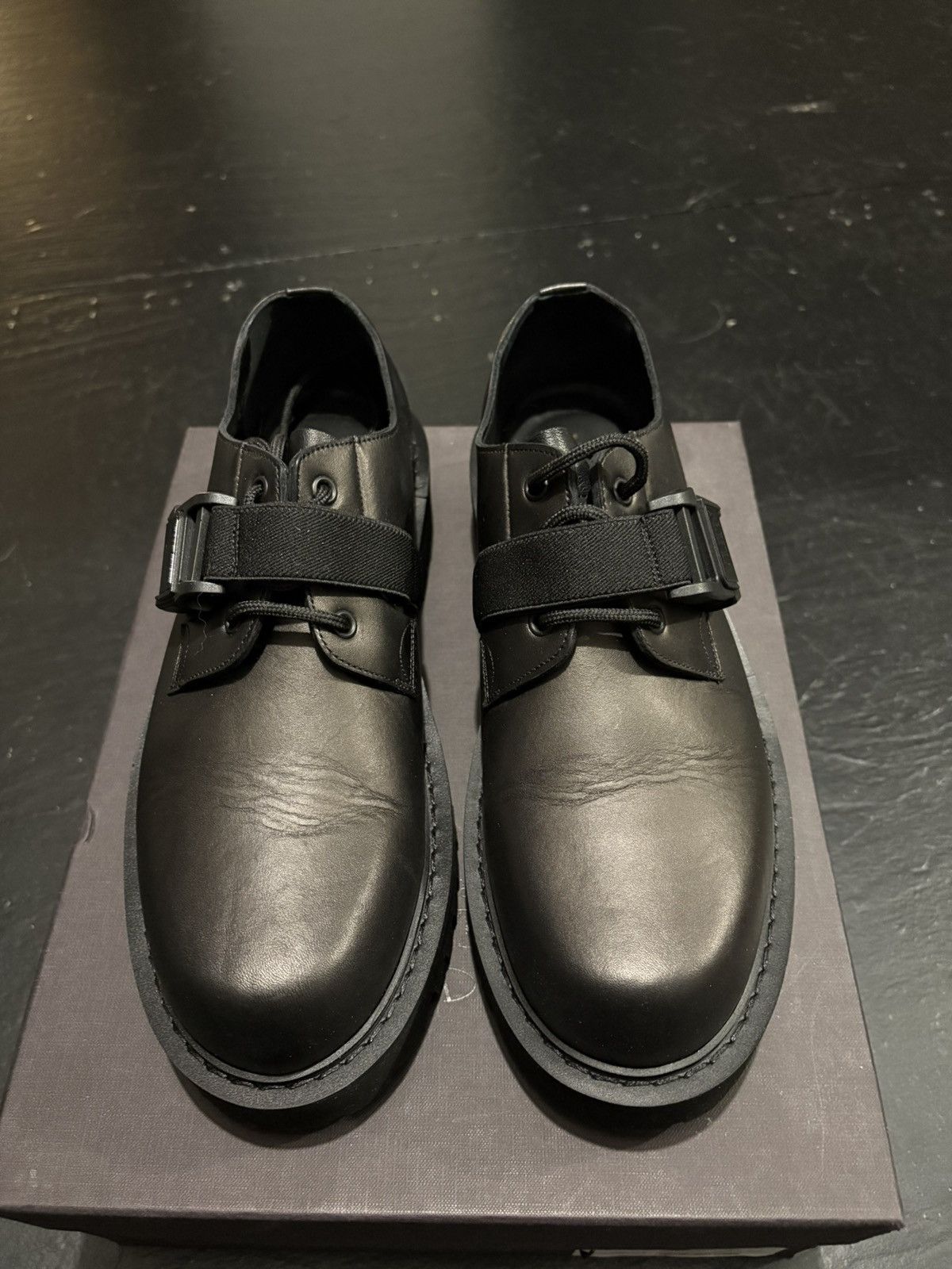Valentino Valentino VLTN Derby w/ Strap - buckle Size US 10 / EU 43 - 1 Thumbnail